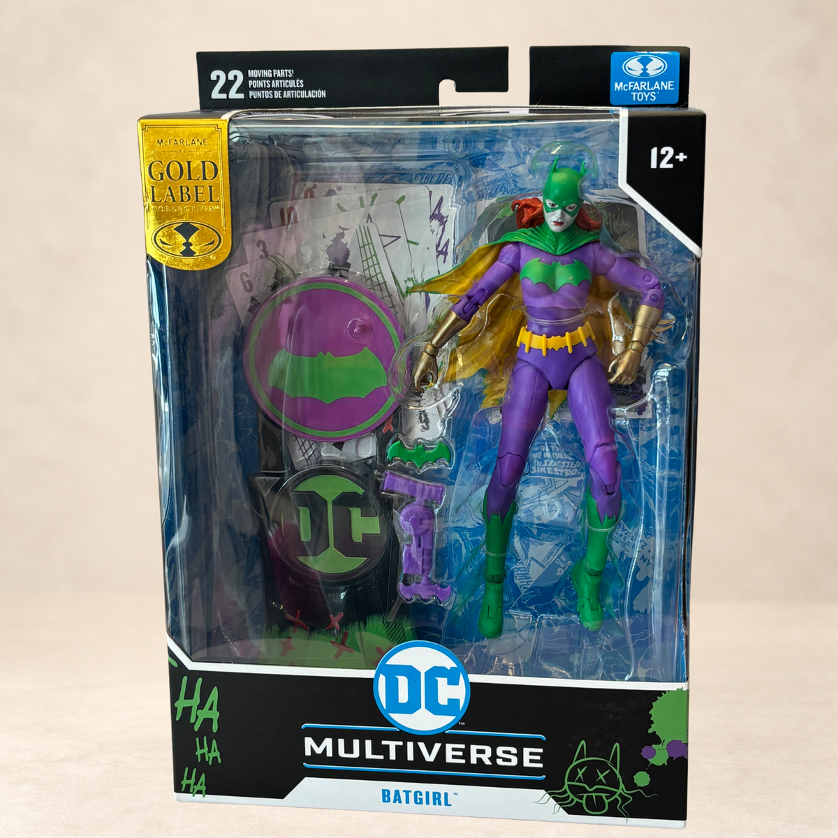 DC Multiverse Batgirl Jokerized  Gold Label Collection McFarlane Toys