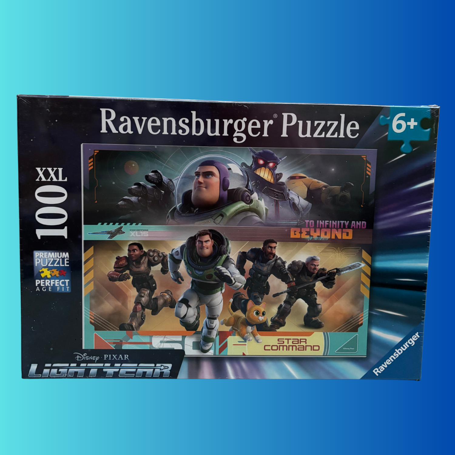 Ravensburger Disney Pixar Buzz Lightyear Puzzle 100 Teile XXL