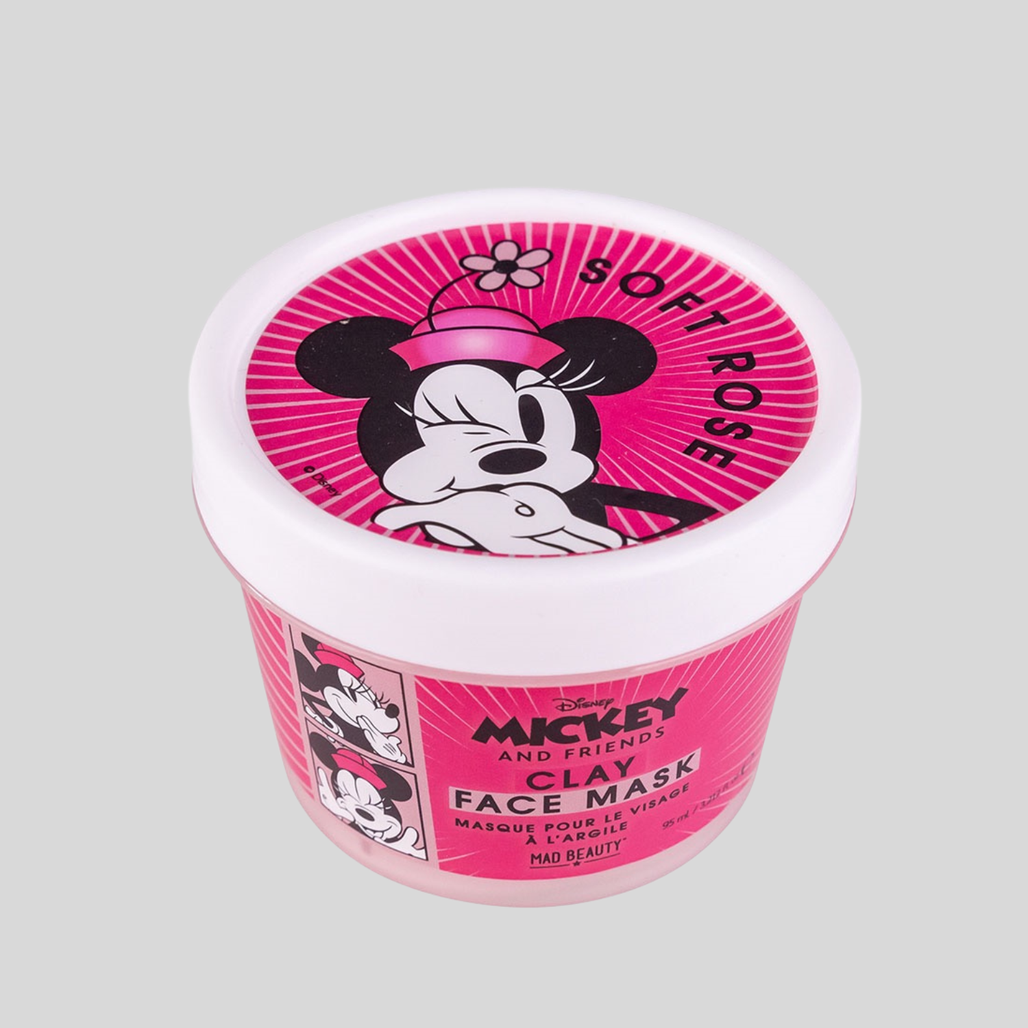Mad Beauty Mickey Freunde rosa Minnie Ton Maske 95ml
