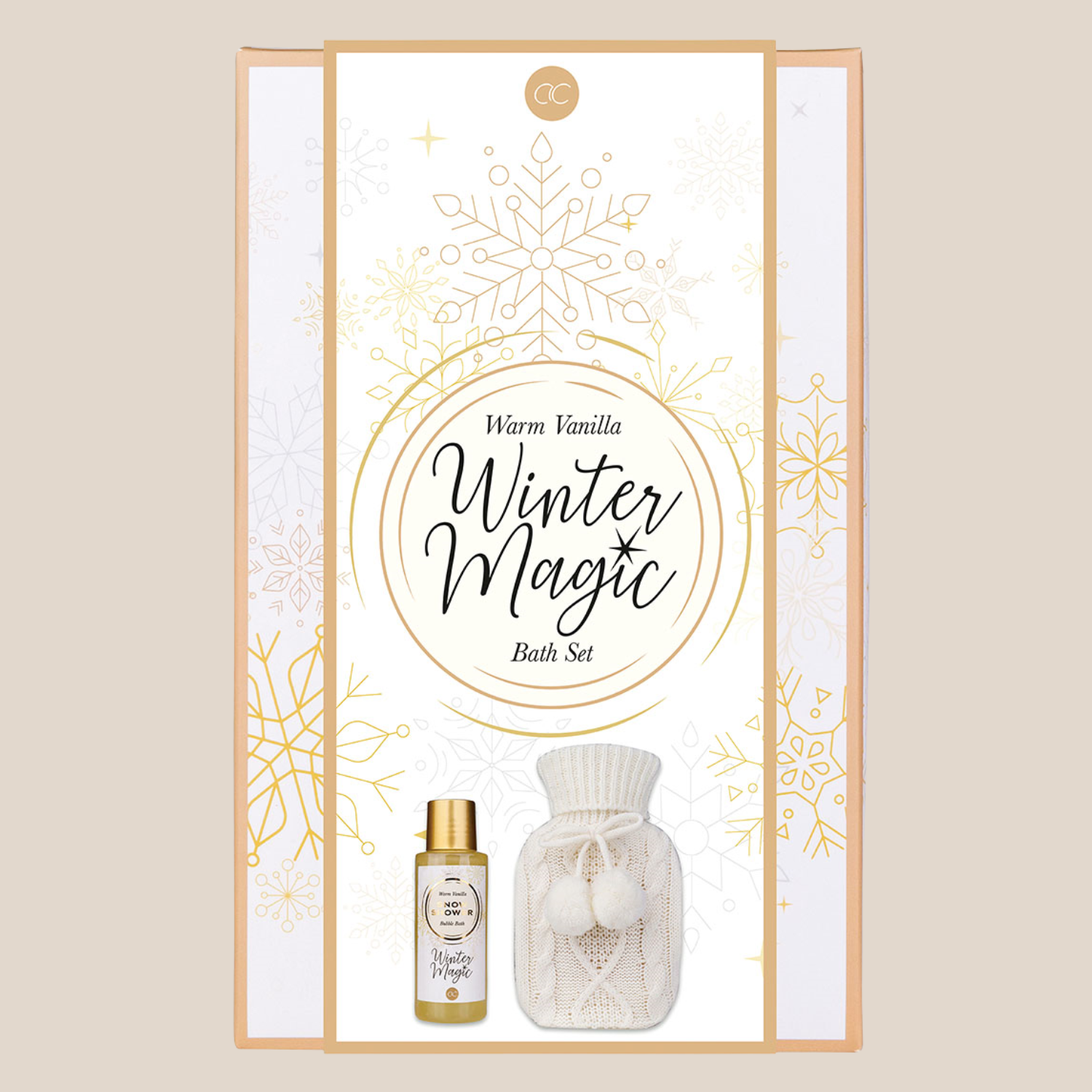 Geschenk Set Winter Magic mit Wärmflasche