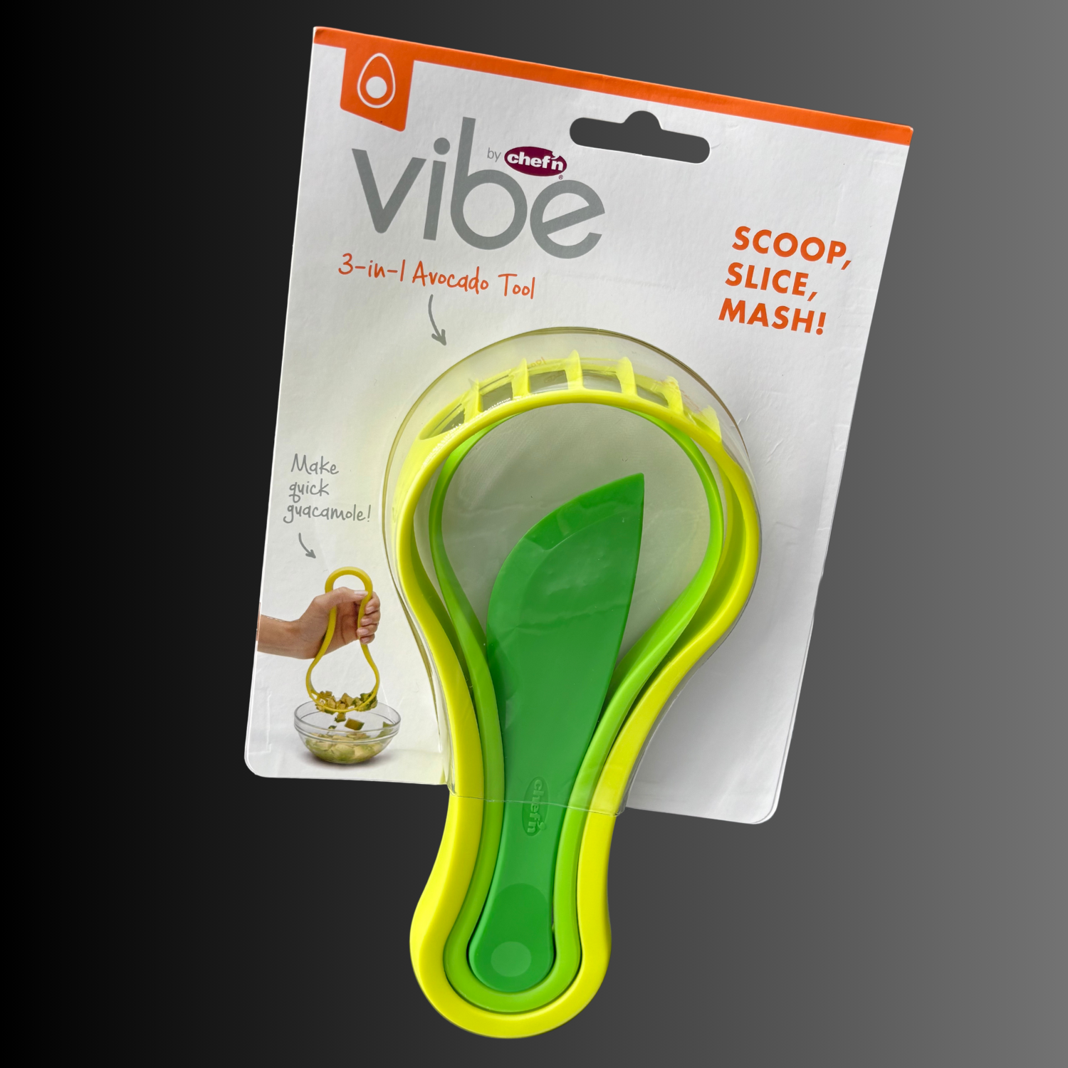 Fackelmann Chef'n 3-in-1 Avocado Tool Mit dem 3-in-1 Avocado Tool Vibe
