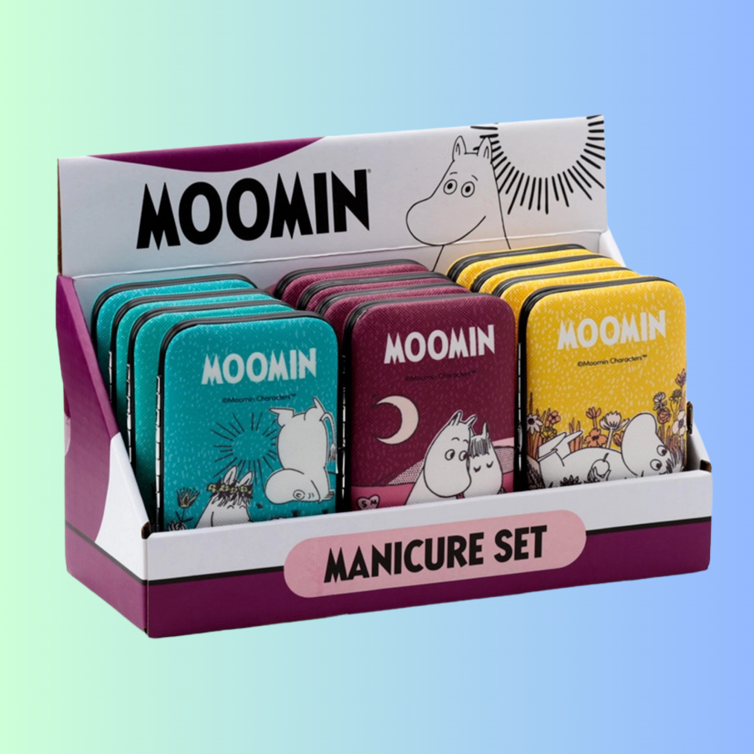 Moomin Maniküre-Set, 5-teilig