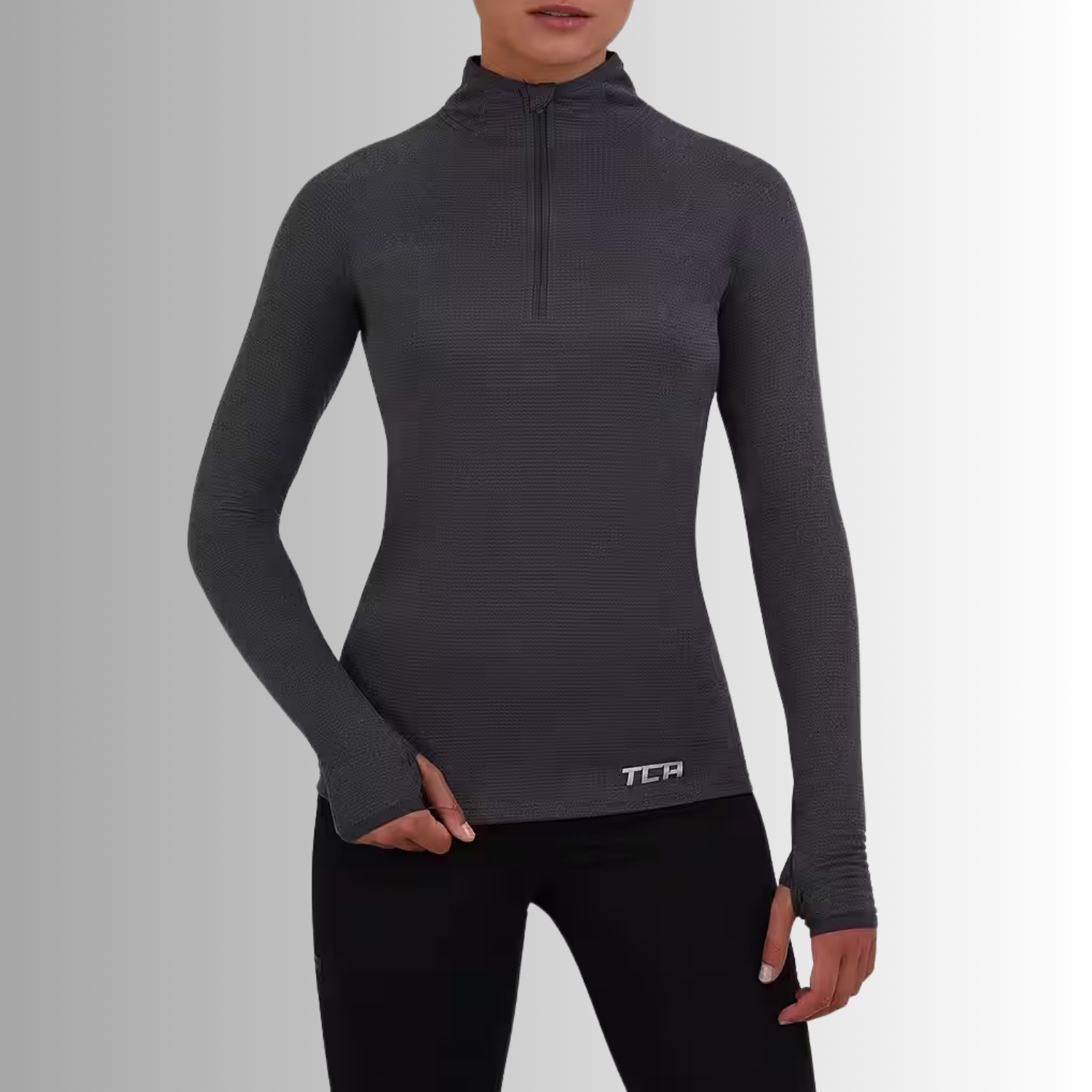 Trainingsshirt Damen Sport Shirt Langarm Laufshirt Fitness Yoga Größe: XS, M