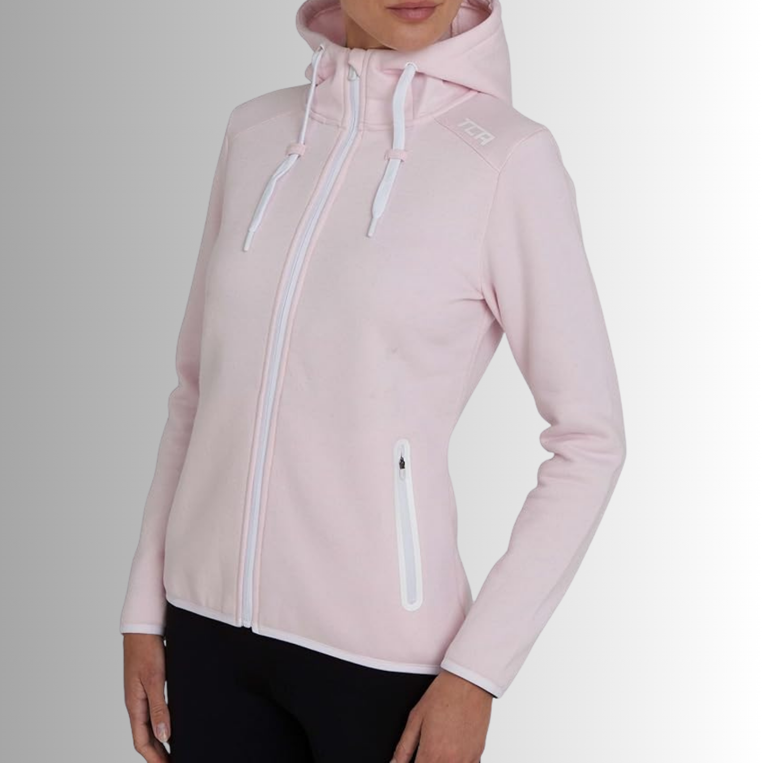 TCA Damen Revolution Hoodie , Sweatjacke mit Kapuze Größe: S