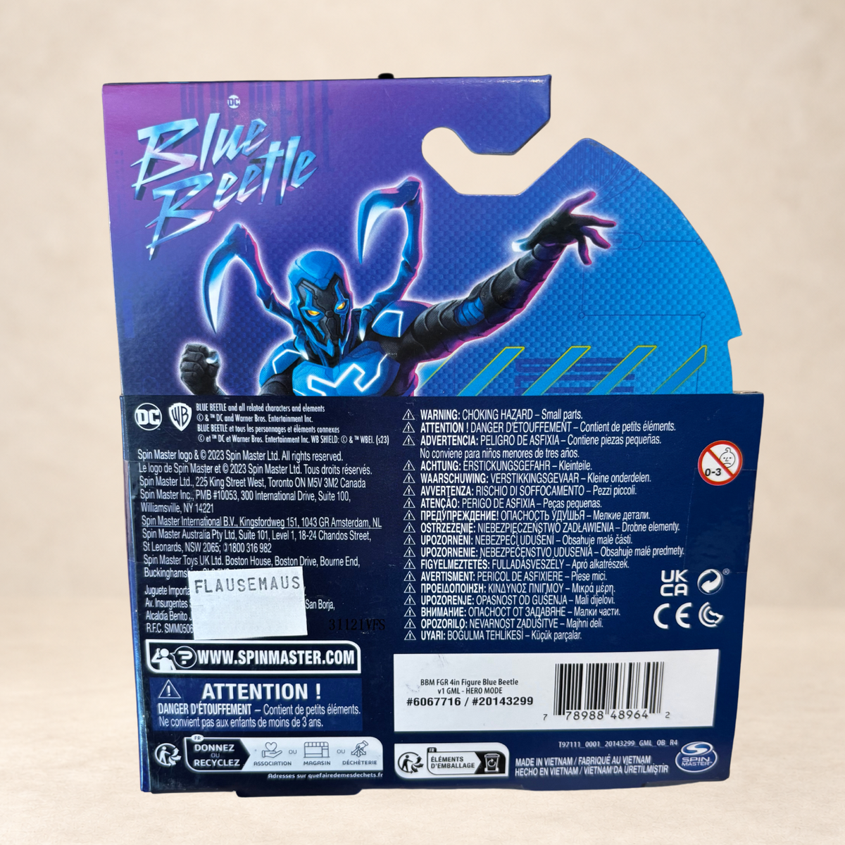 DC Blue Beetle Hero Mode Actionfigur ca. 10 cm  Spin Master