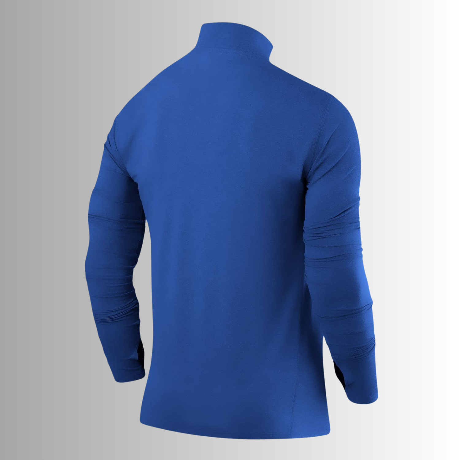 TCA Trainingsshirt Herren Langarm Laufshirt mit Reißverschluss Größe: L
