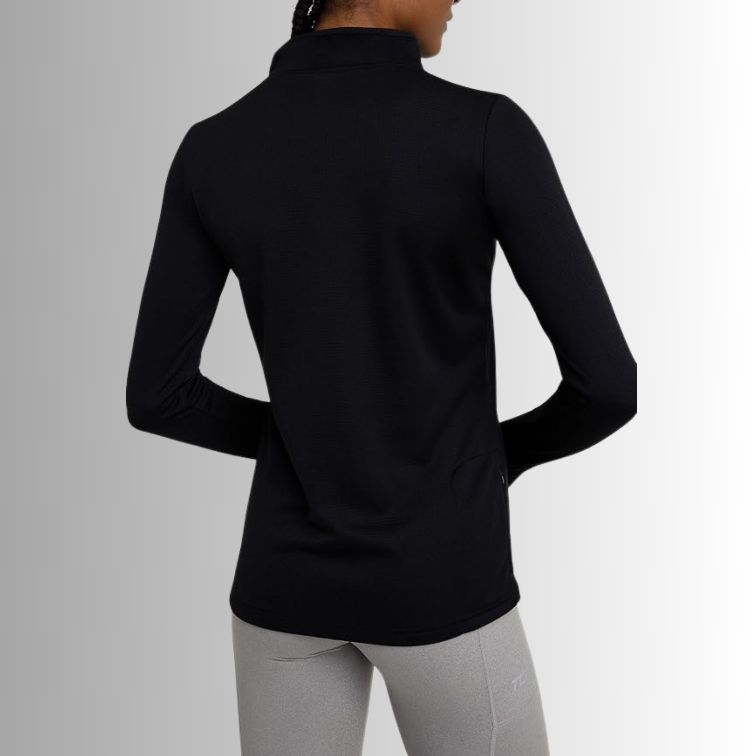 Trainingsshirt Damen Sport Shirt Langarm Laufshirt Fitness Yoga Größe: M