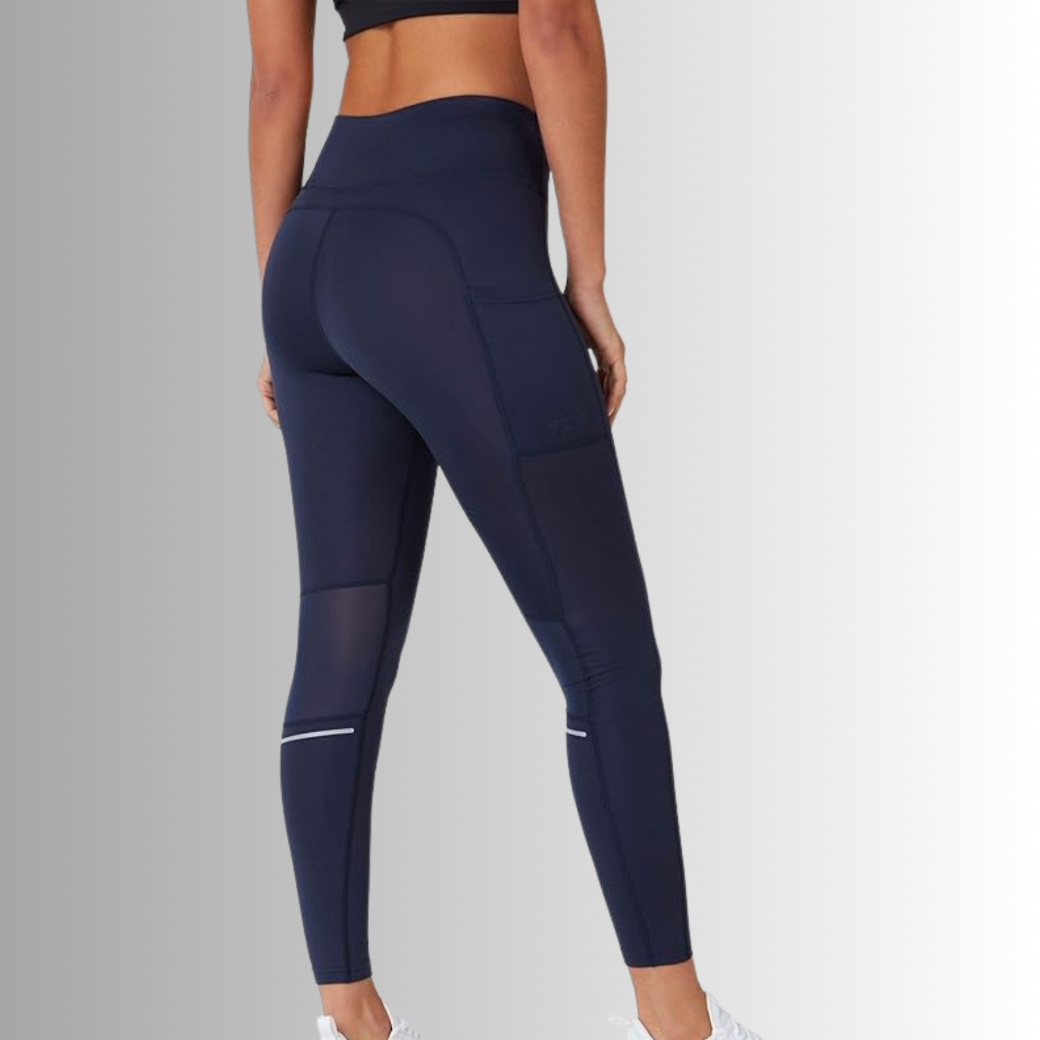 TCA SuperThermo Performance Leggings für Damen High Waist Blickdicht Sportleggings mit Handytasche, Laufhose für Yoga & Fitness Größe: S, M