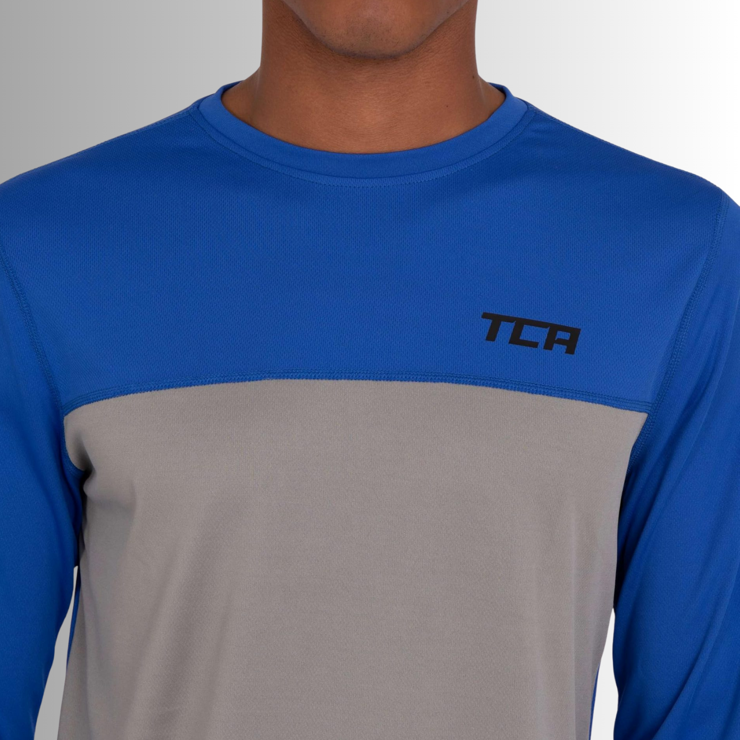 TCA Trainingsshirt Herren Langarm Laufshirt Größe: XL