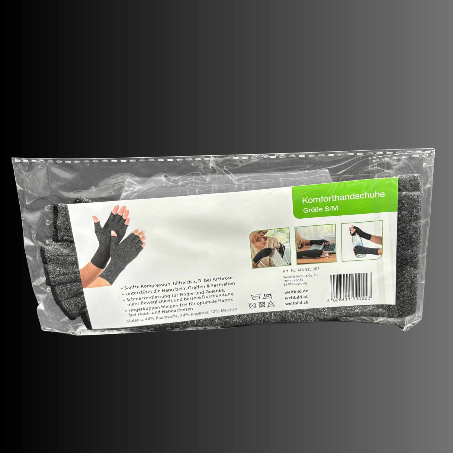 Handschuhe Kompressionshandschuhe S-M