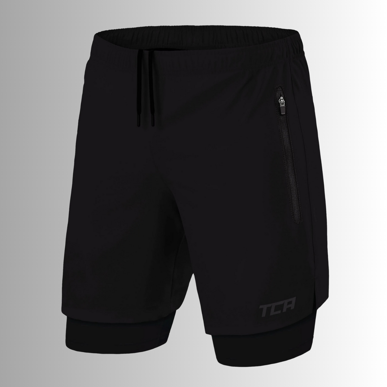 TCA Herren Hose Schwarz Größe: S, M, L