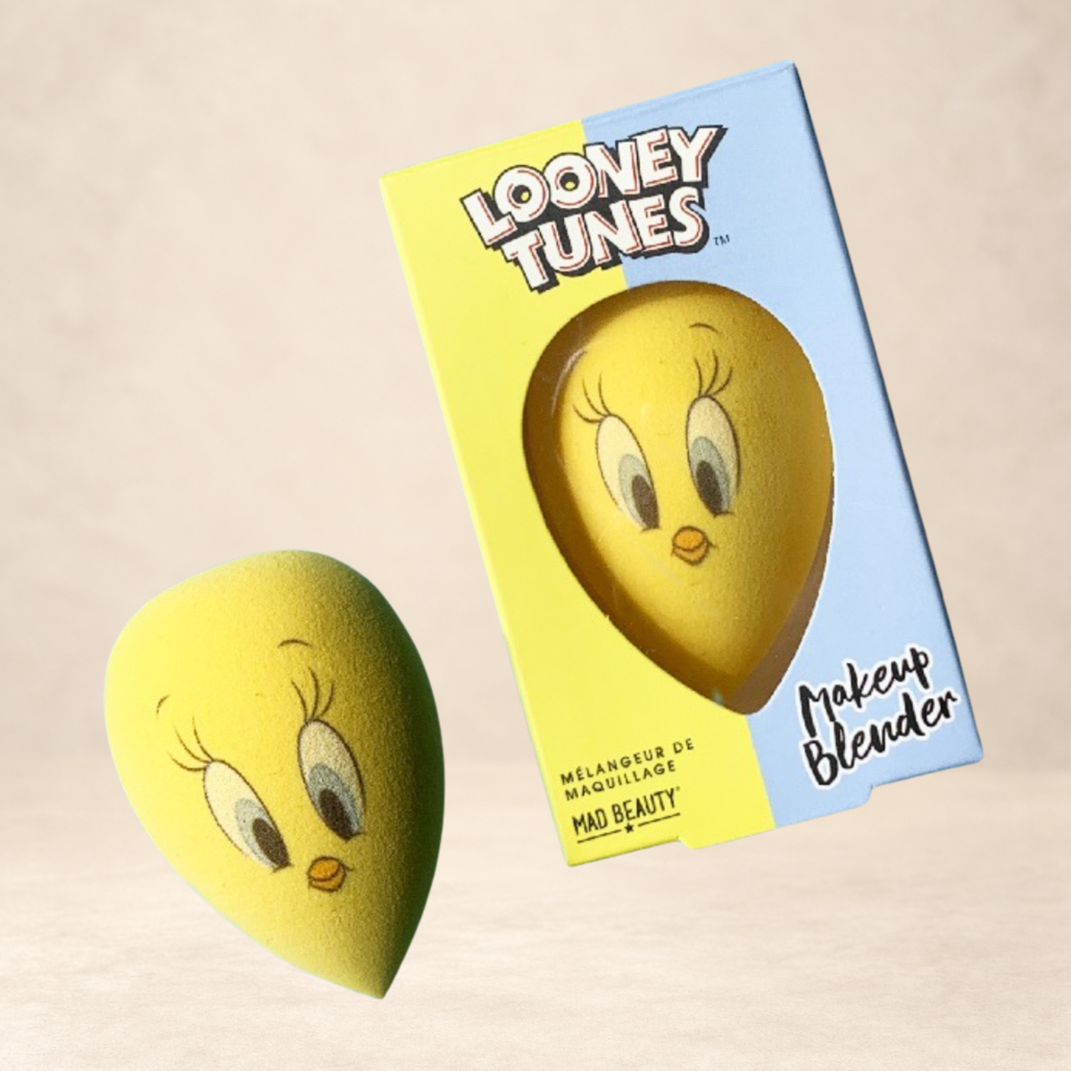 Looney Tunes Tweety Make-up Blender von Mad Beauty