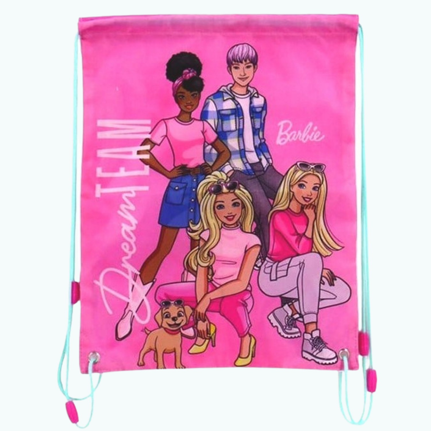 Barbie Sportbeutel Turnbeutel Beutel Sporttasche 32X41CM
