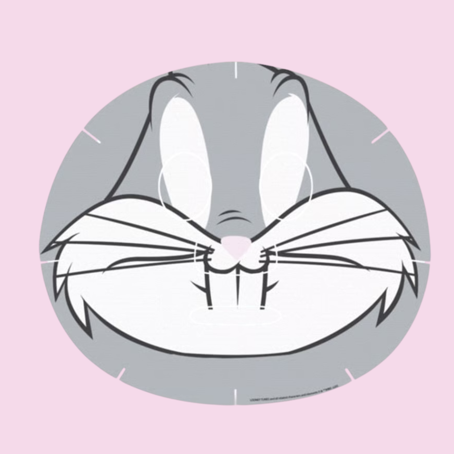 MAD Beauty Disney Looney Tunes Gesichtsmaske Bugs Bunny- feuchtigkeitsspendende & entspannende Tuchmaske für gepflegte Haut und einen schönen Teint