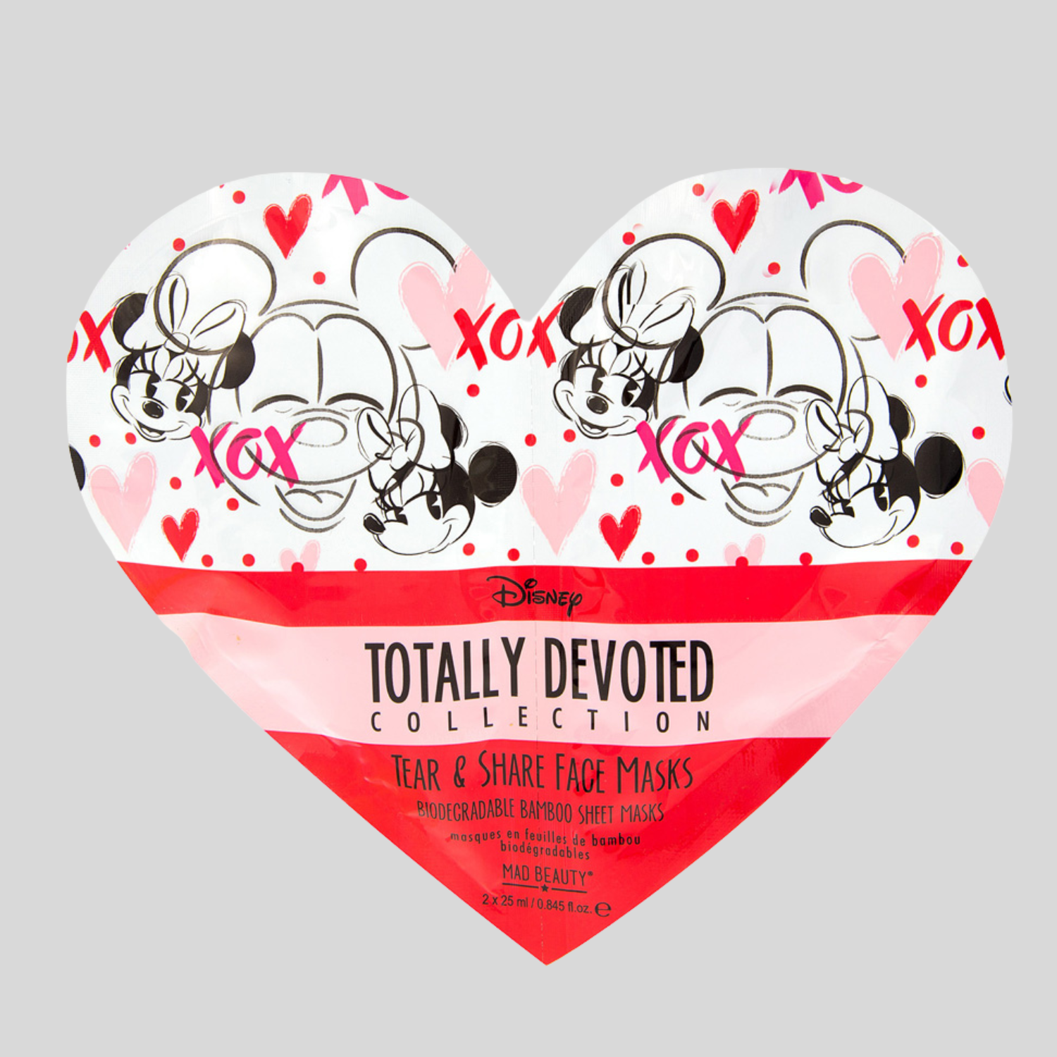 Gesichtsmasken DISNEY M&M TOTALLY DEVOTED Mickey Mouse Minnie Mouse