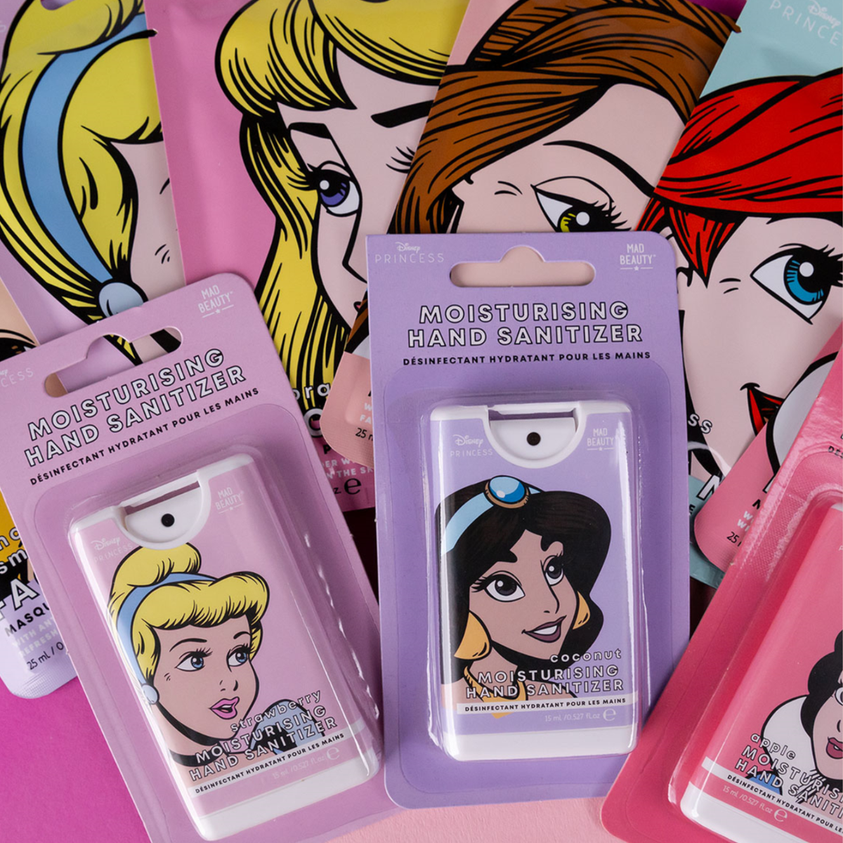 Disney Princess Moisturising Hand Desinfektionsmittel (Sanitizer) von Mad Beauty