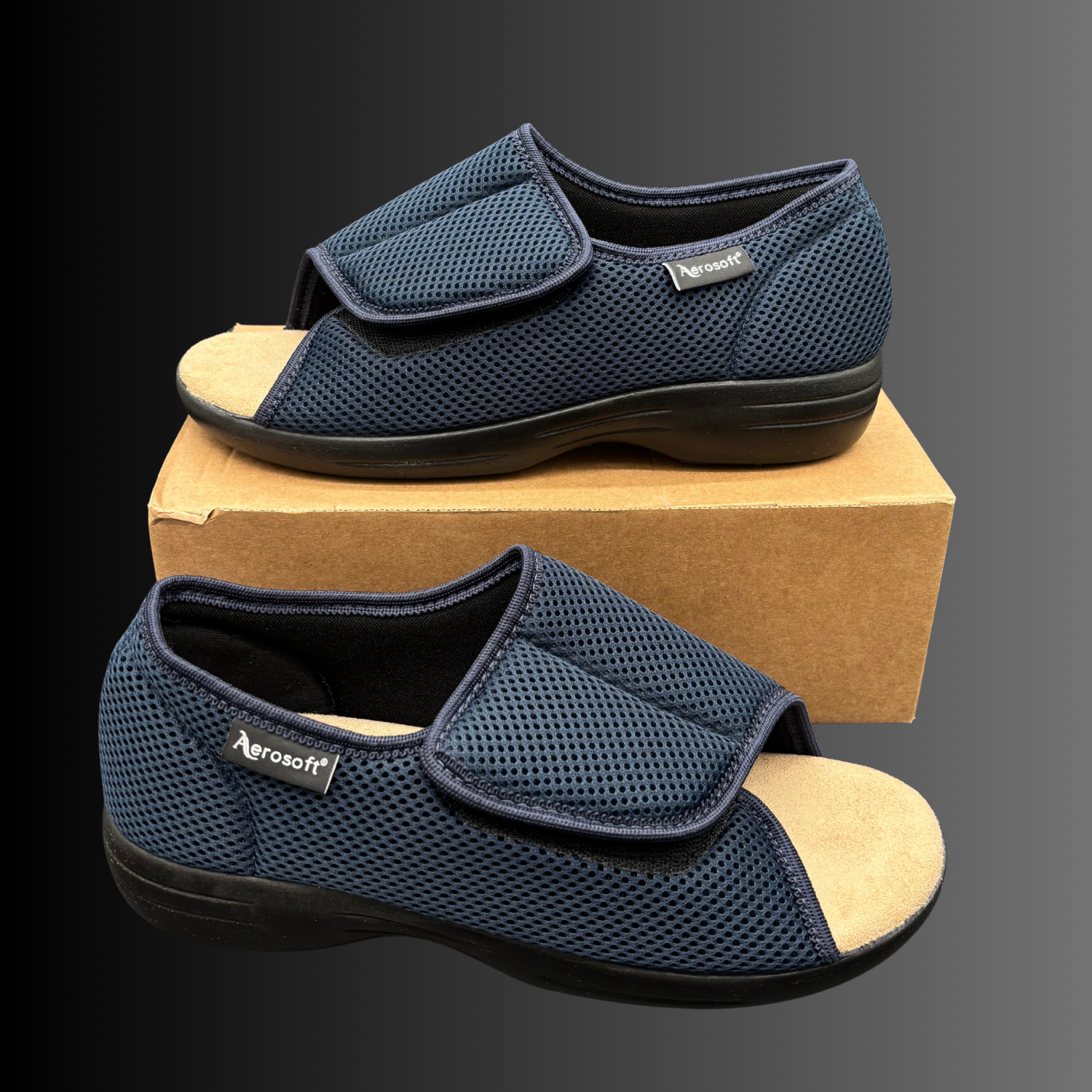 Aerosoft Blau Sandalen Schuhe Damen Größe: 41
