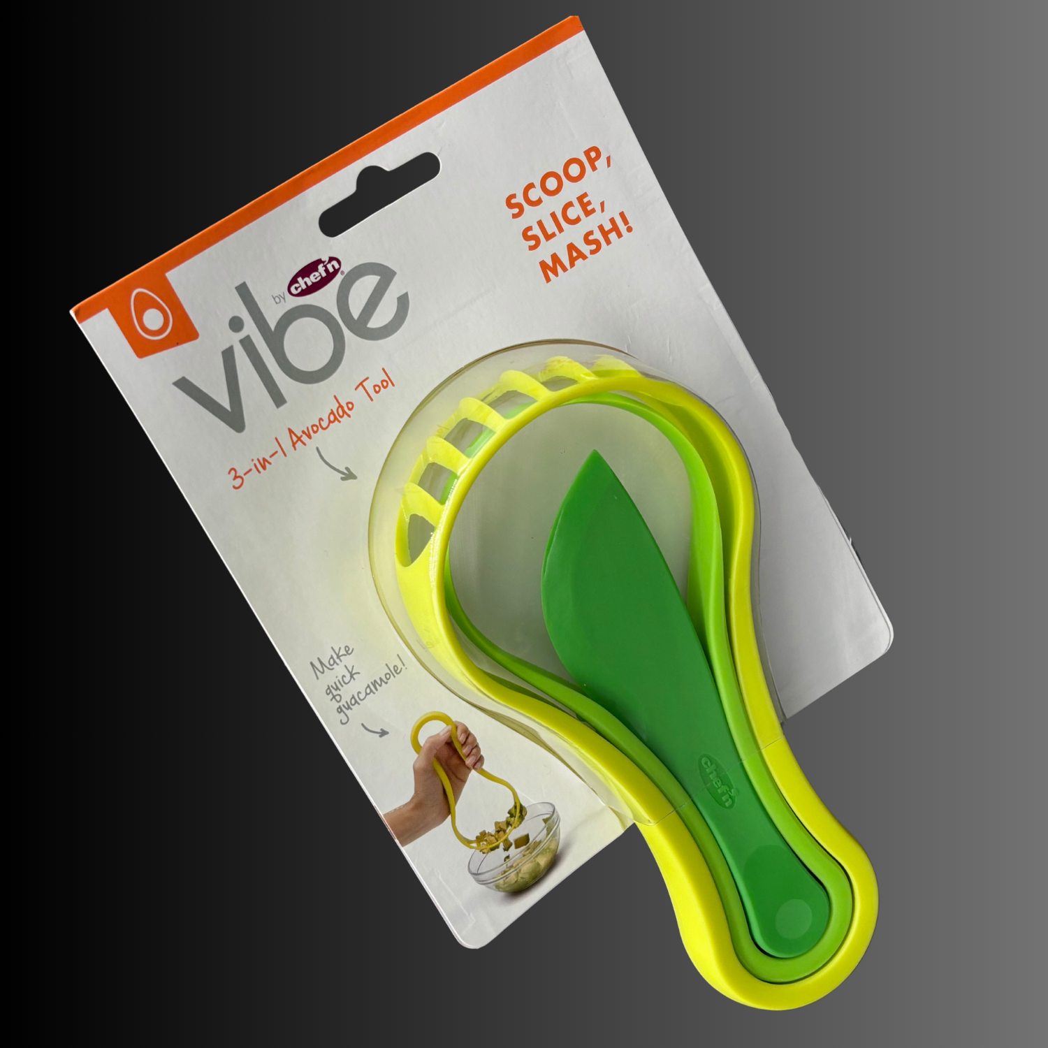 Fackelmann Chef'n 3-in-1 Avocado Tool Mit dem 3-in-1 Avocado Tool Vibe