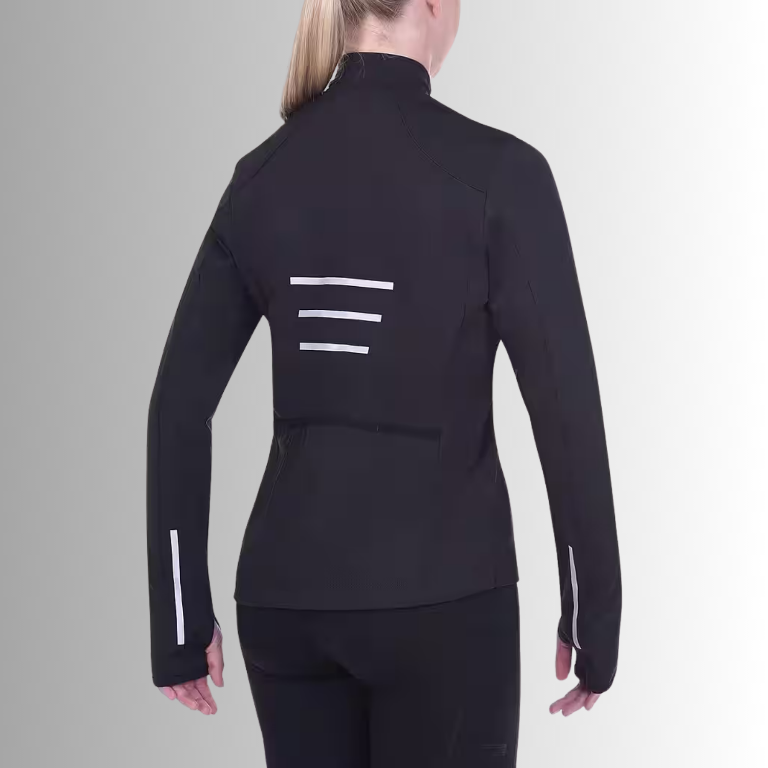 TCA Damen Thermische Radlaufjacke. Reflektierende atmungsaktive winddichte Jacke Größe: M