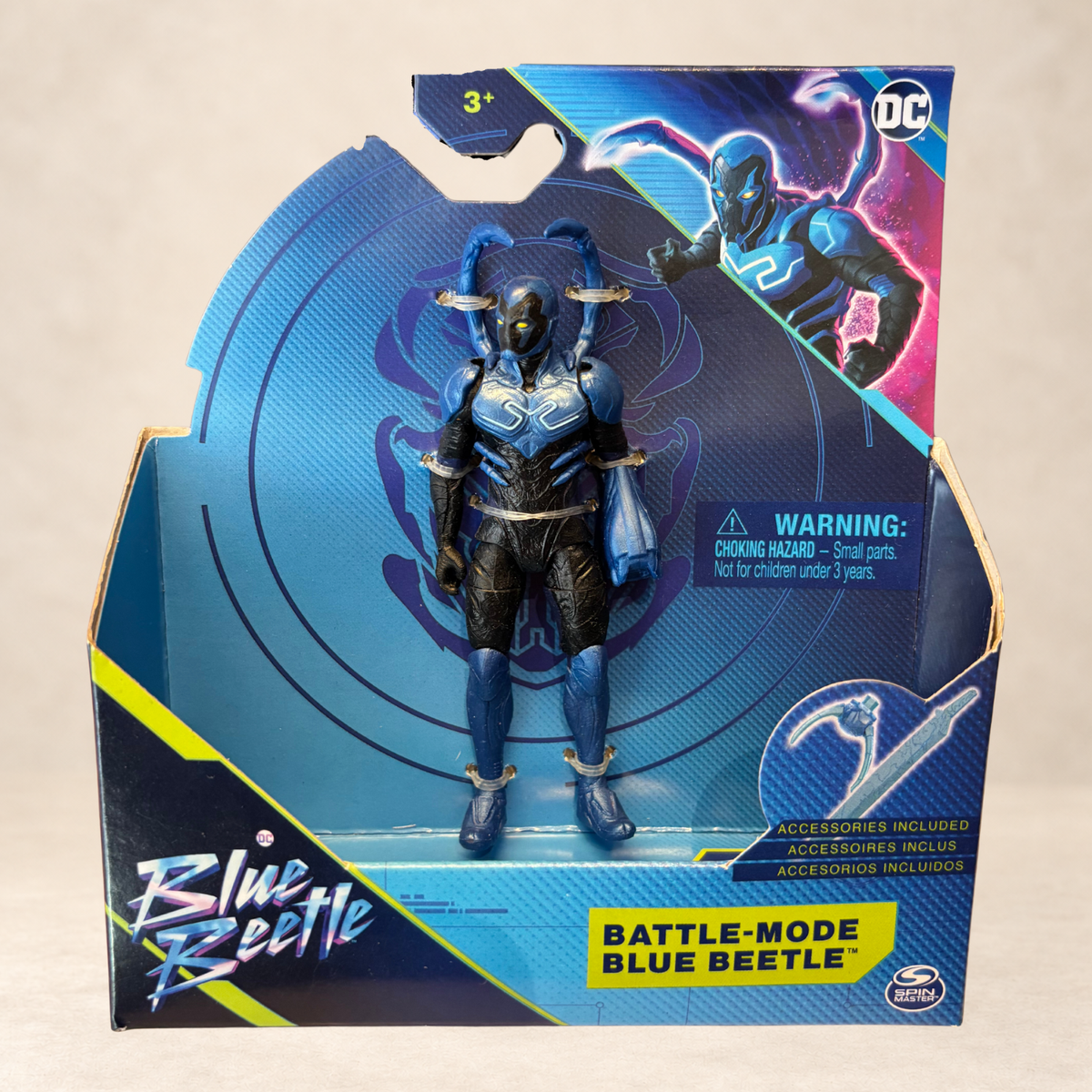 DC Blue Beetle – Battle-Mode Blue Beetle Actionfigur mit Zubehör  Spin Master