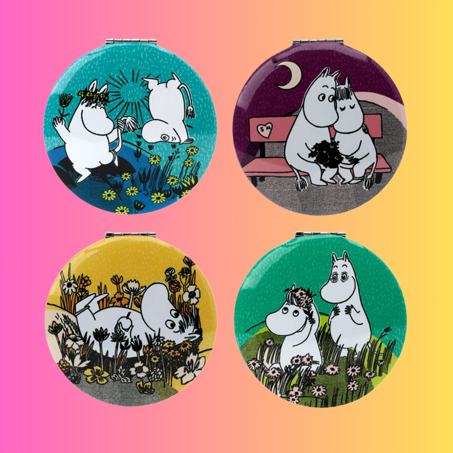 Moomin Kompaktspiegel Taschenspiegel