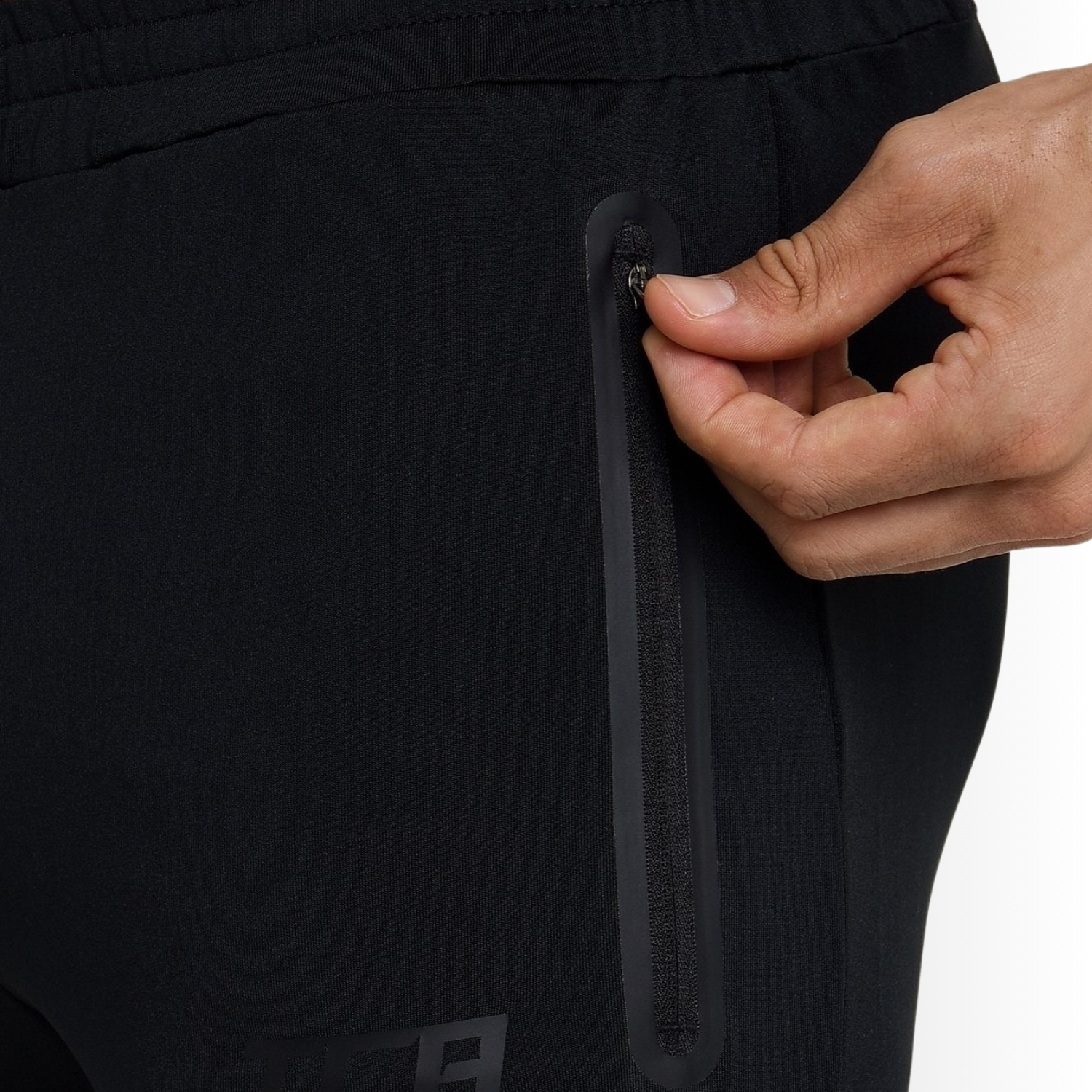 TCA Herren Rapid QuickDry Jogging Hosen Black Stealth Schwarz Größe: XS, L, XL