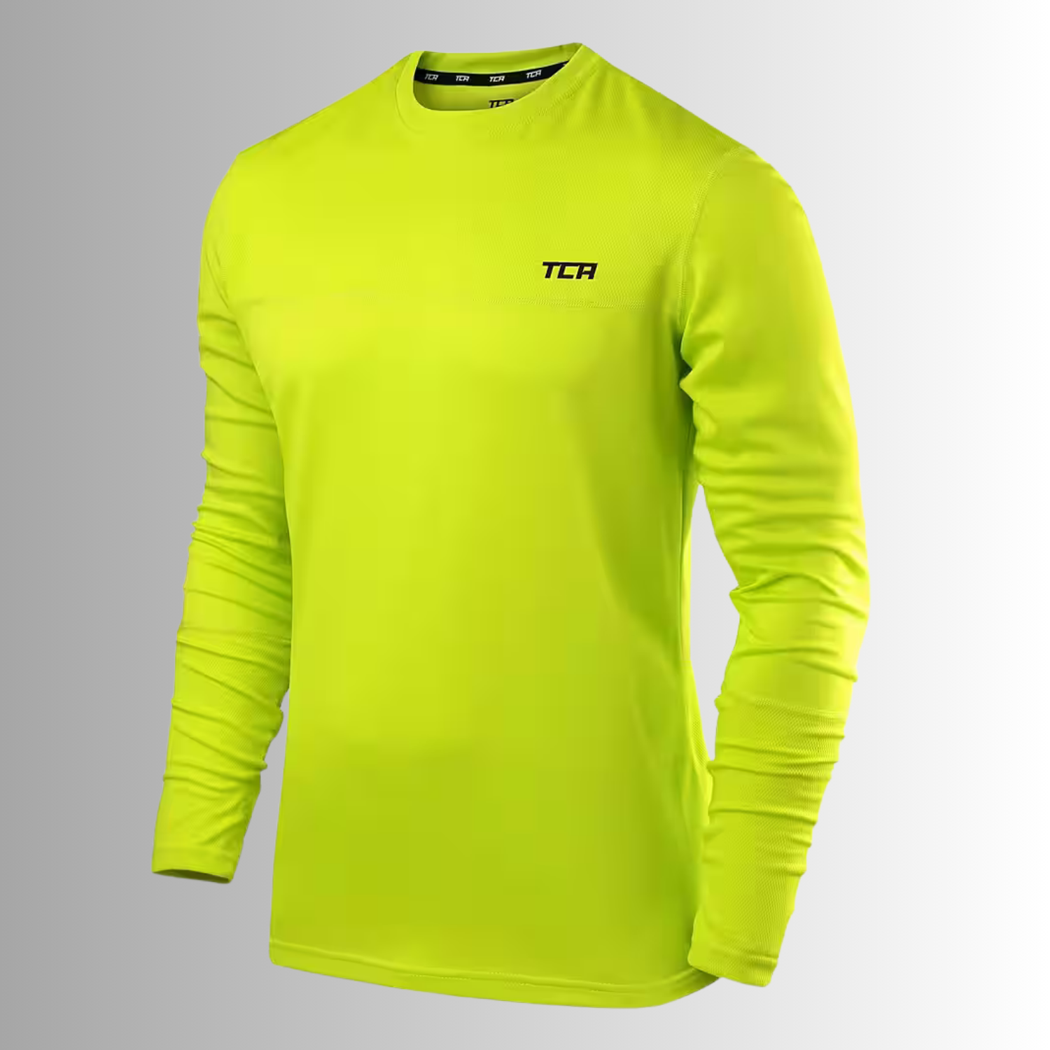 TCA Trainingsshirt Herren Langarm Laufshirt Größe: XL