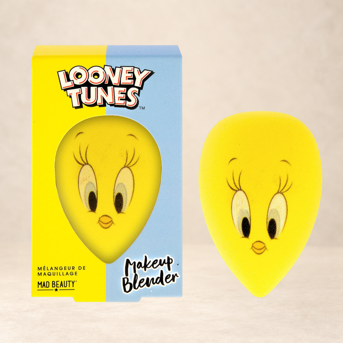 Looney Tunes Tweety Make-up Blender von Mad Beauty