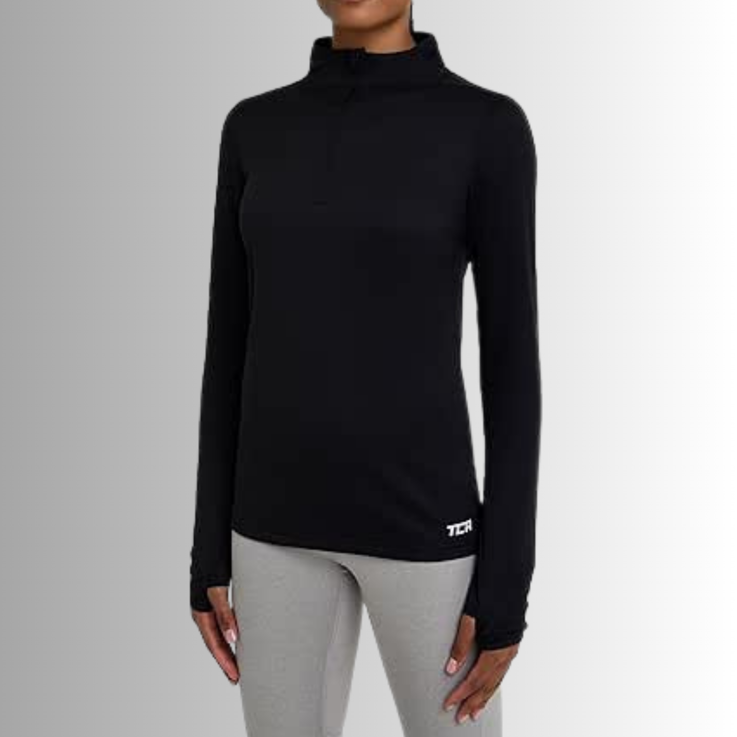 Trainingsshirt Damen Sport Shirt Langarm Laufshirt Fitness Yoga Größe: M