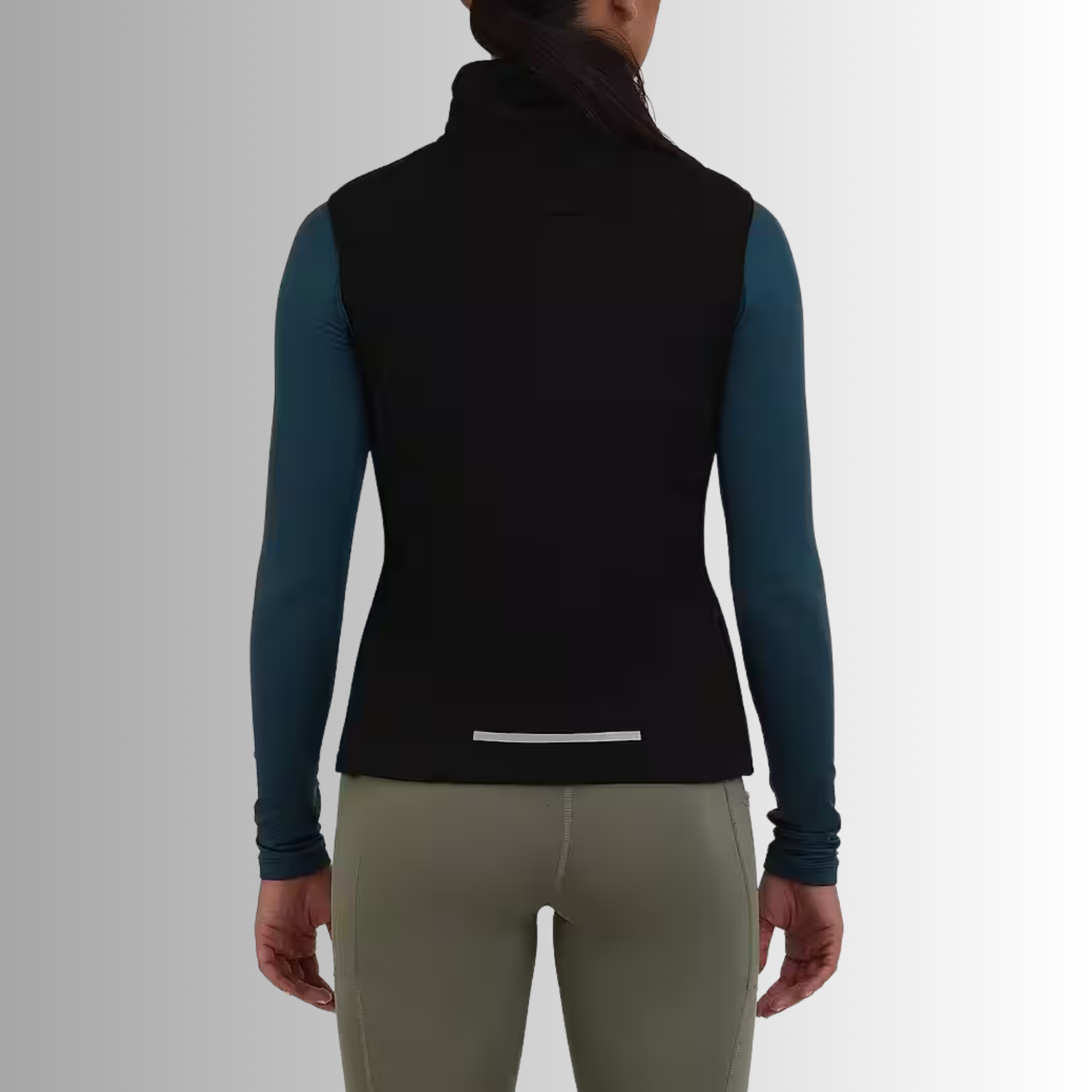 TCA Damen Windweste für Laufen und Radfahren Schwarz Größe: S, L, XL