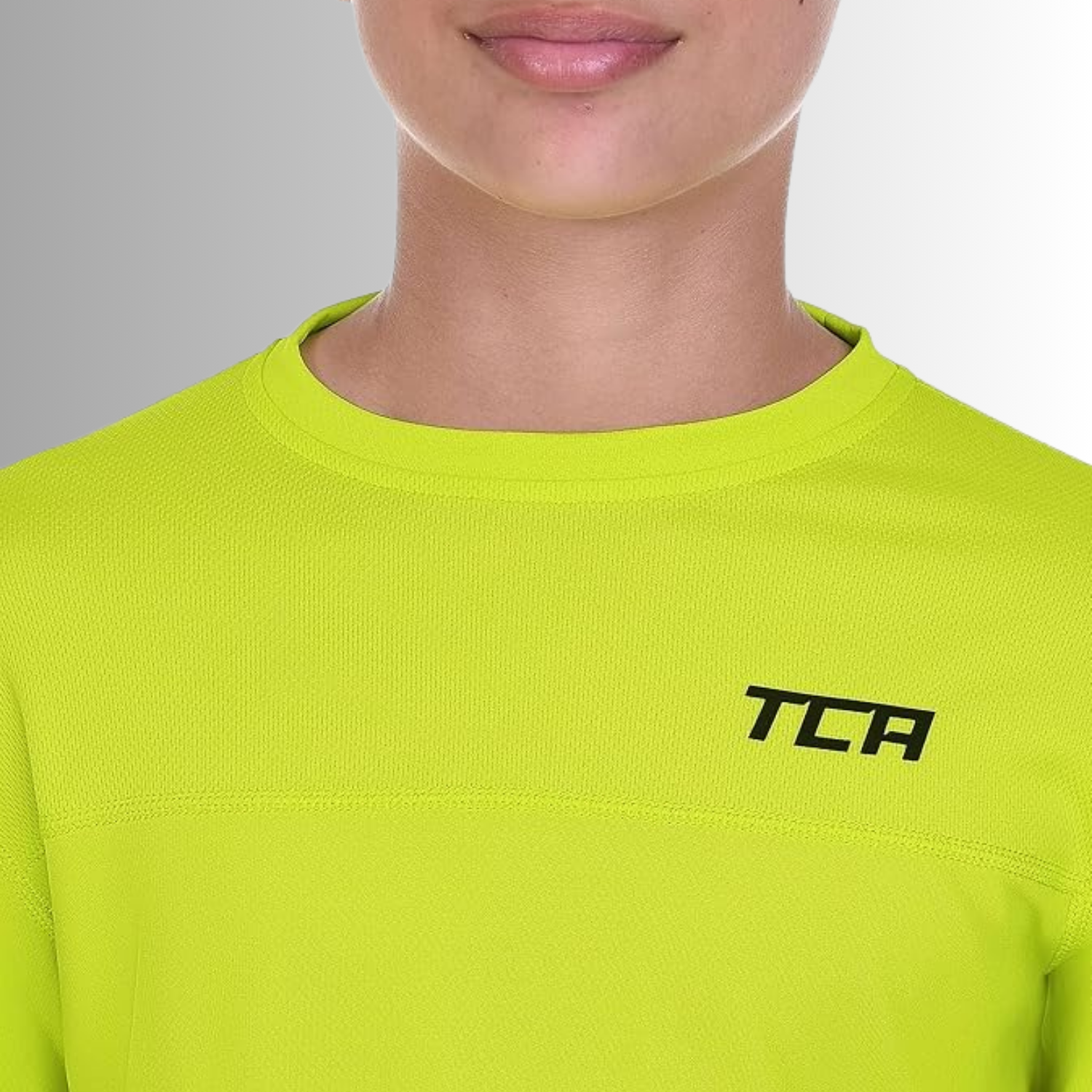 TCA Element Sport Langarmshirt Jungen  Laufshirt Running Shirt atmungsaktiv Größe: 147-157 cm