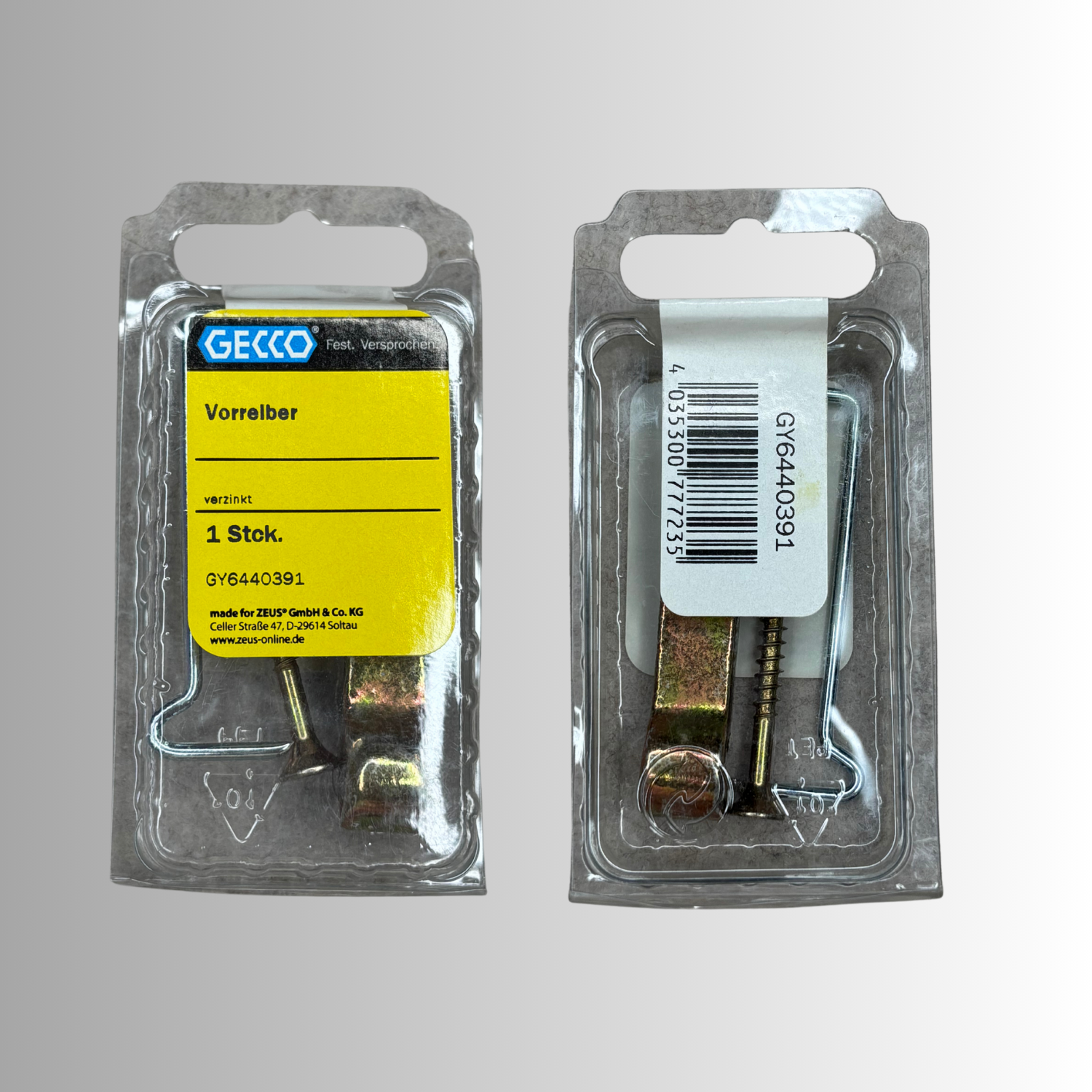 No.3 Gecco Vorreiber Verzinkt