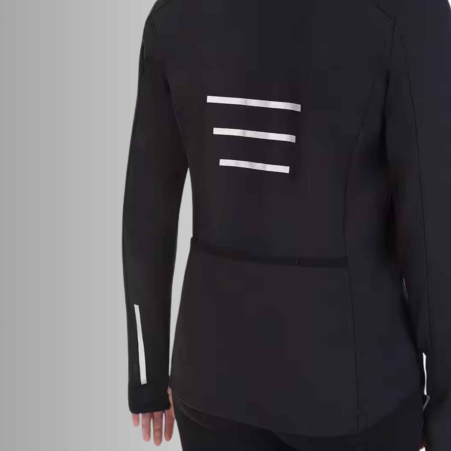 TCA Damen Thermische Radlaufjacke. Reflektierende atmungsaktive winddichte Jacke Größe: M