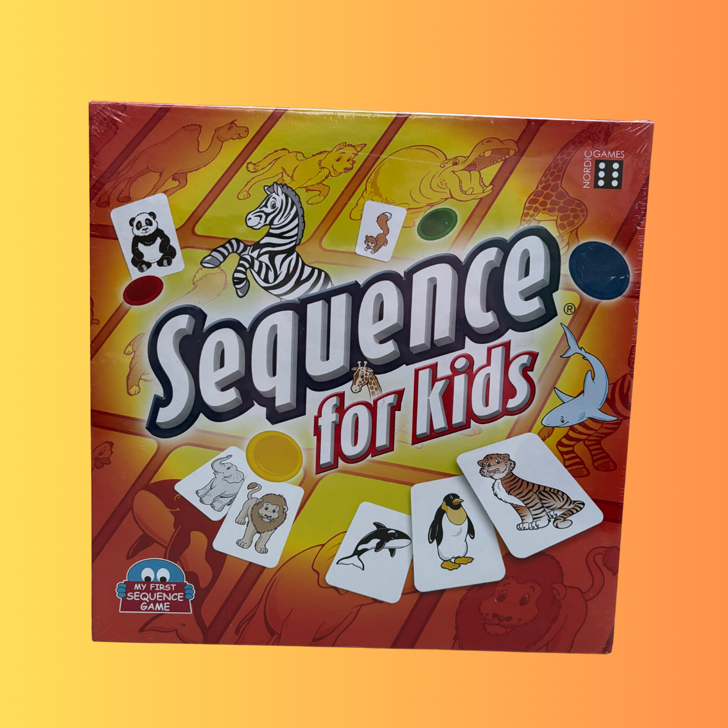 Sequence for Kids / Brettspiel für Kinder