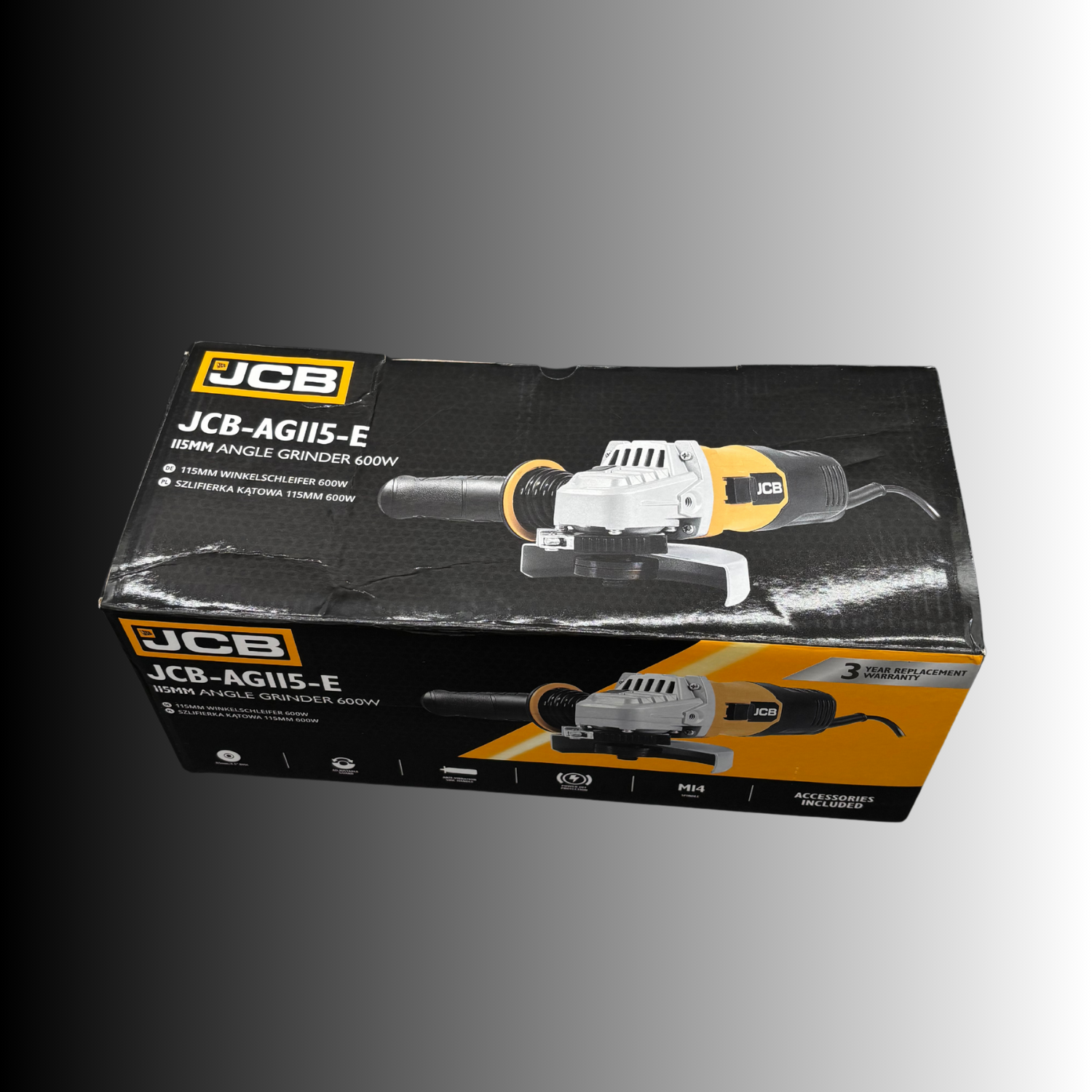 Winkelschleifer JCB-AGII5-E 115MM 600W M 14 Trennschleifer