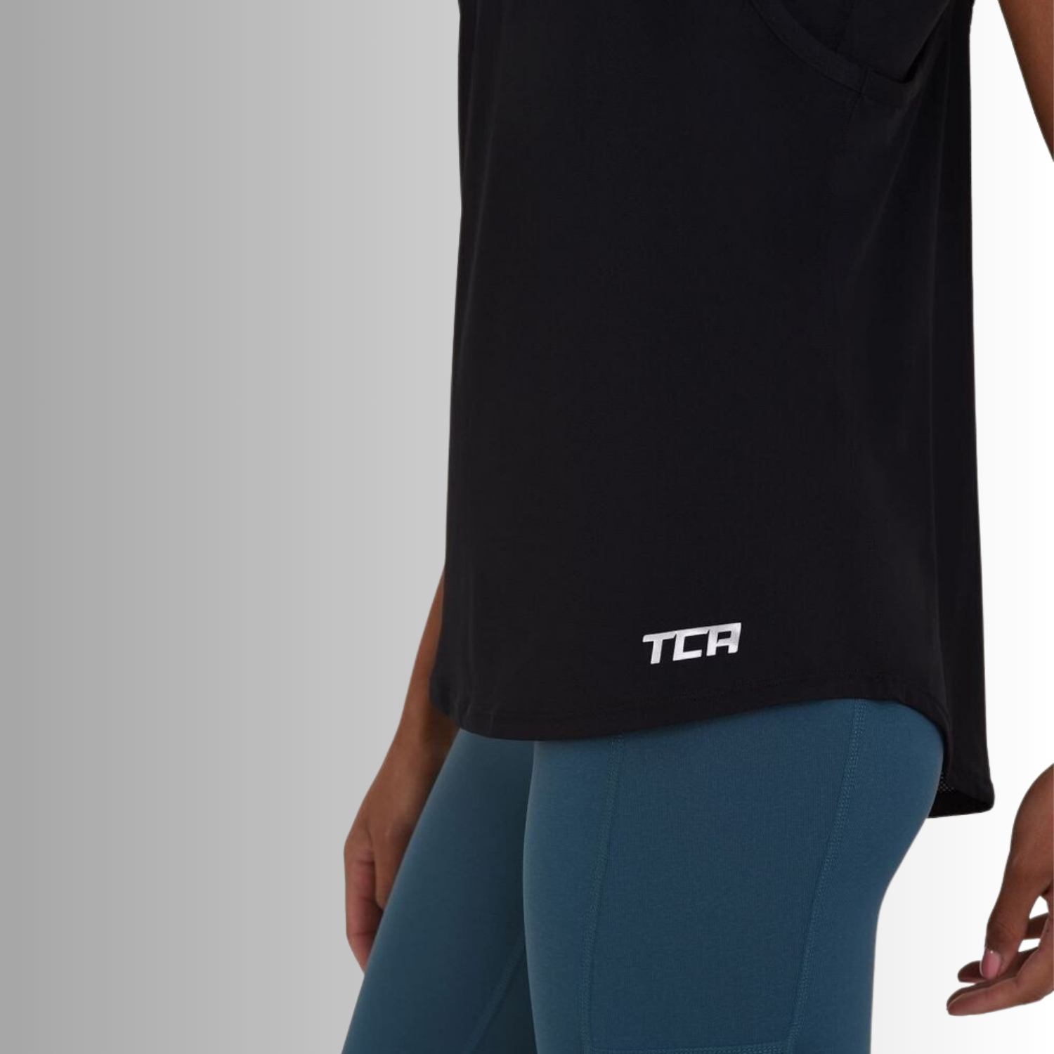 TCA Damen 2 in 1 Training Tanktop und BH mit herausnehmbaren Körbchen Größe: S
