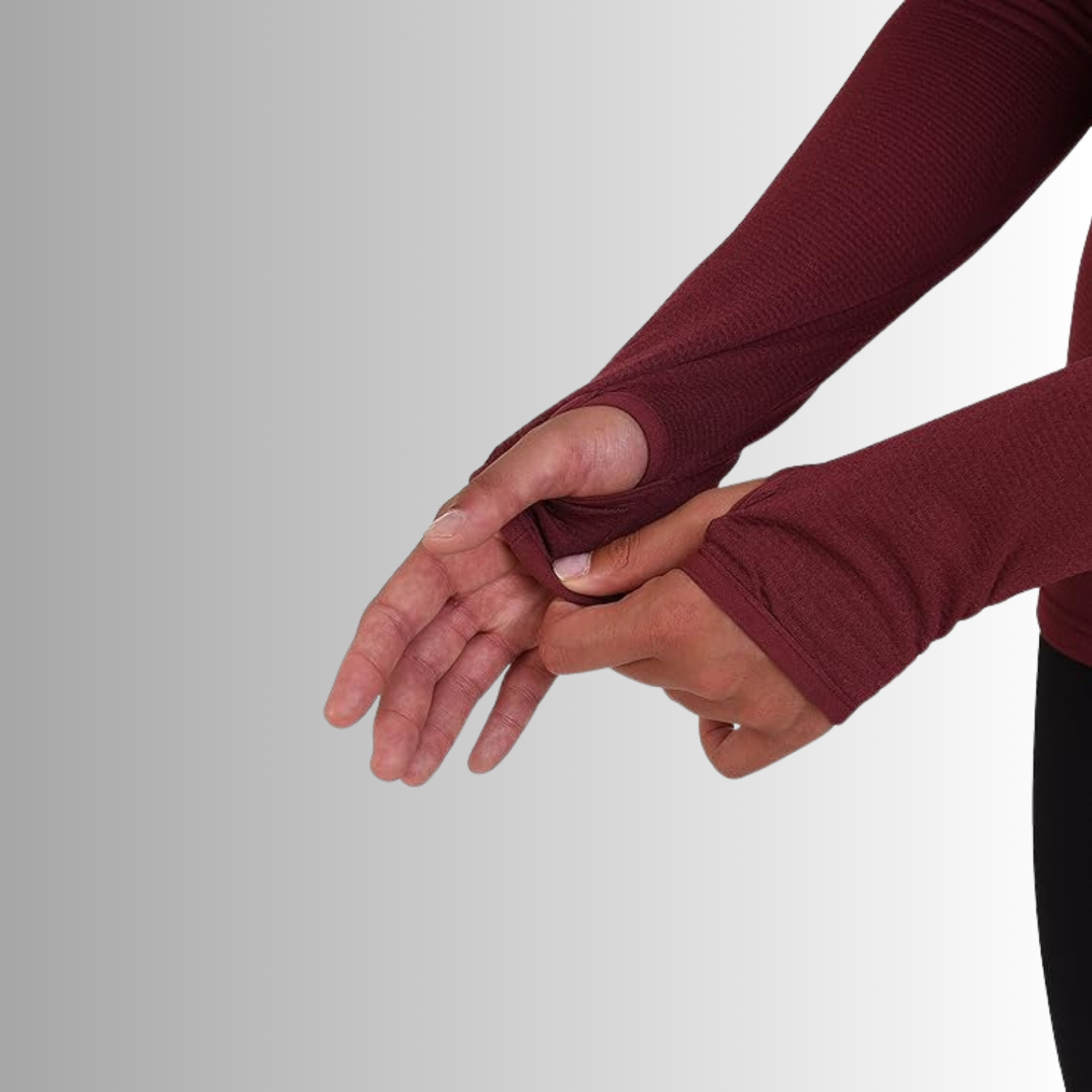 Trainingsshirt Damen Sport Shirt Langarm Laufshirt Fitness Yoga Größe: M