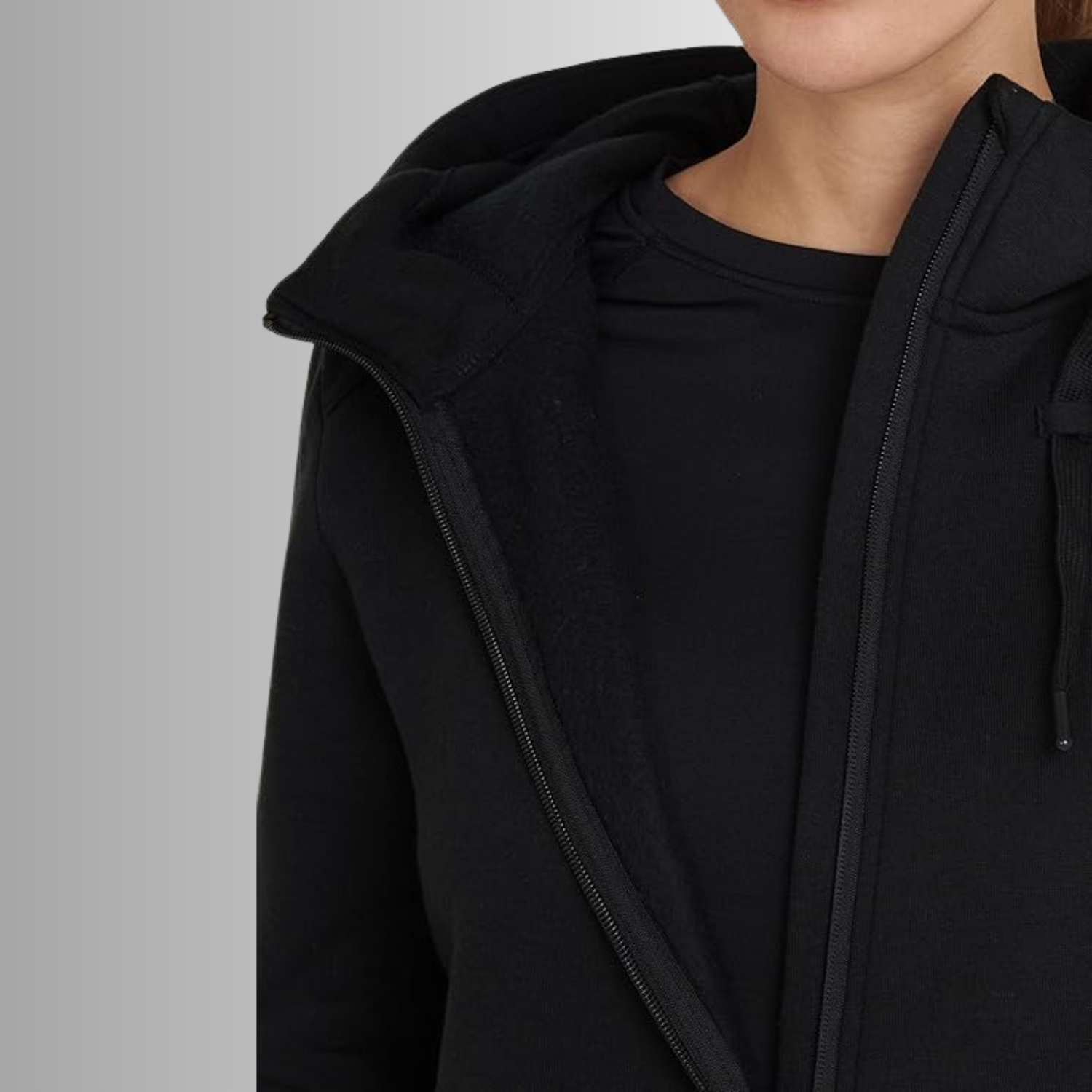 TCA Damen Revolution Hoodie , Sweatjacke mit Kapuze Größe: XS, S