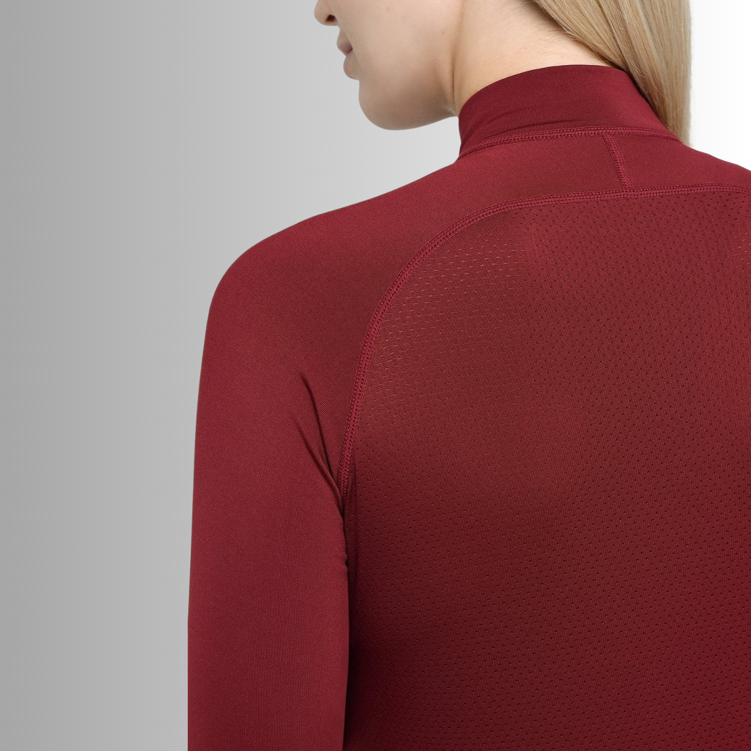 TCA Damen Winter Running Langarm Laufshirt mit Brustreißverschluss Größe: S