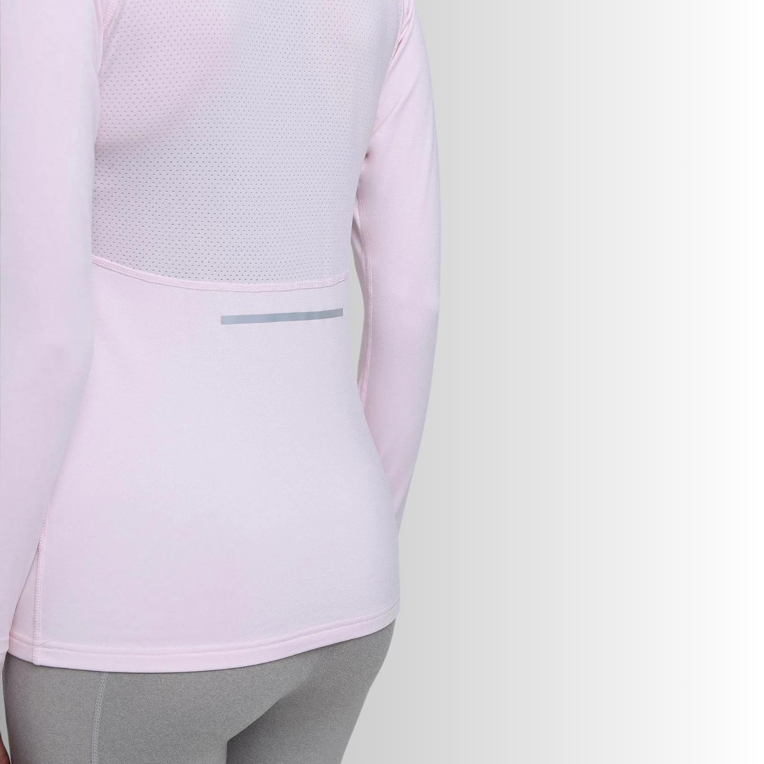 TCA Damen Winter Running Langarm Laufshirt mit Brustreißverschluss Größe: M