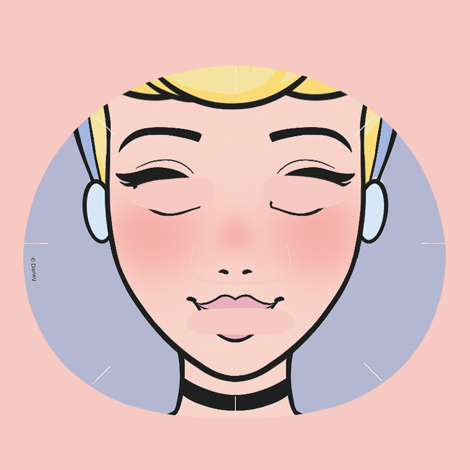 Mad Beauty Princess Cinderella Gesichtsmaske für das Gesicht für Revitalisierung 1Stück