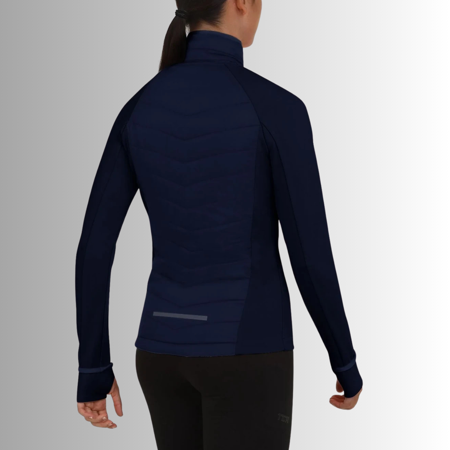 TCA Damen Excel Runner ganzjährige wasserabweisende verstaubare Laufjacke Größe: M, L