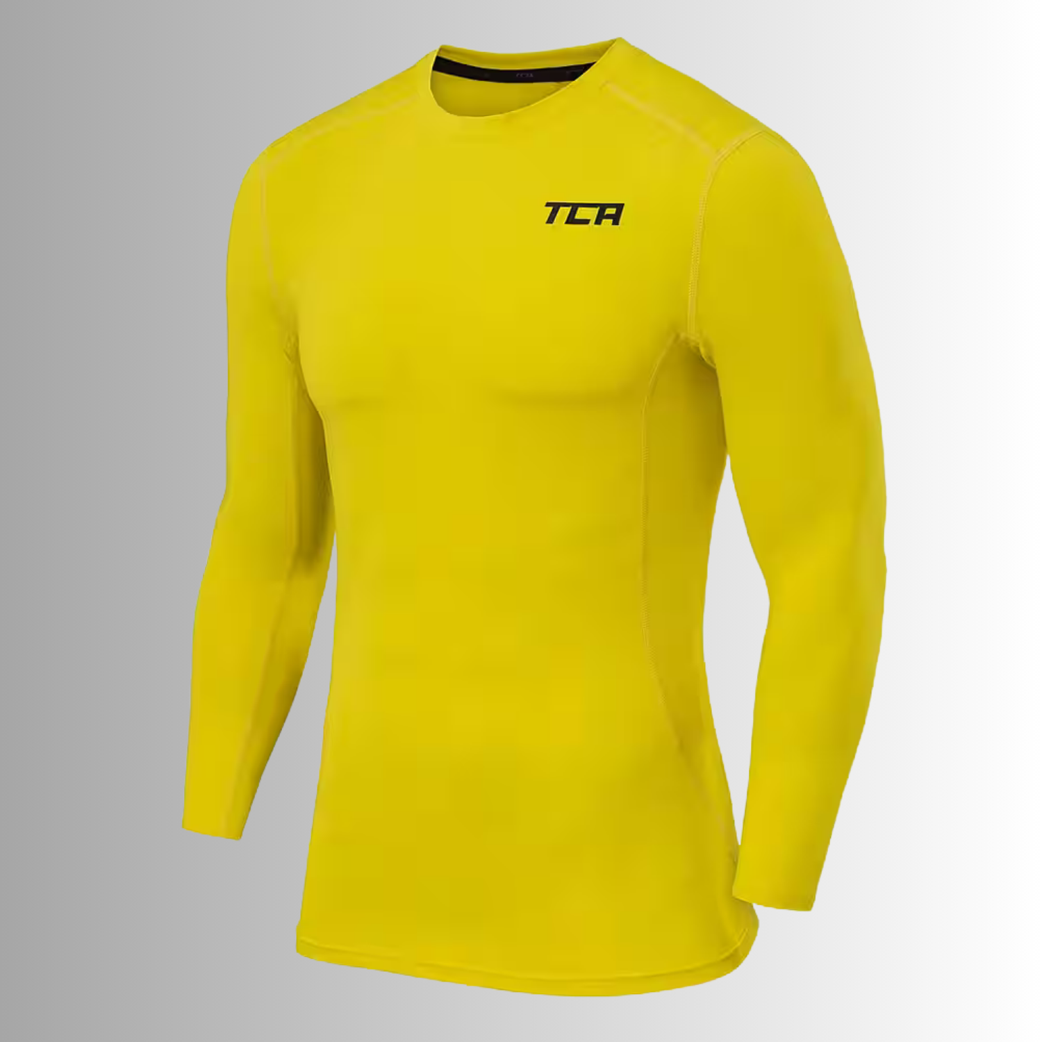 TCA Pro Performance Jungen Langarm Kompressionsshirt mit Thermo Funktion Größe: 122-128cm