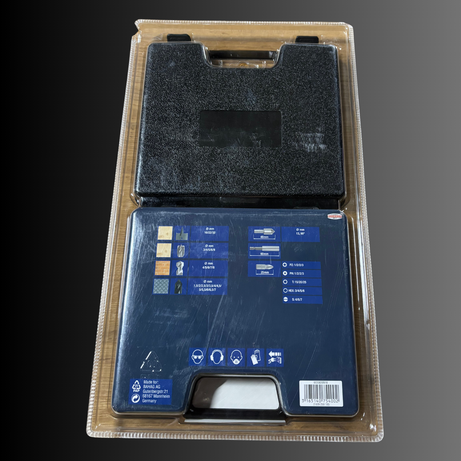 CRAFTOMAT Bohrer Set - 45 Teile