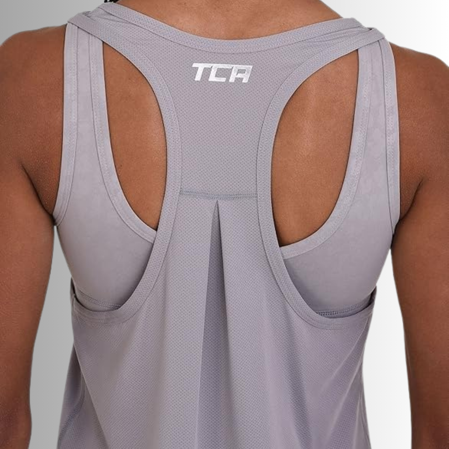 TCA Damen 2 in 1 Training Tanktop und BH mit herausnehmbaren Körbchen Größe: S