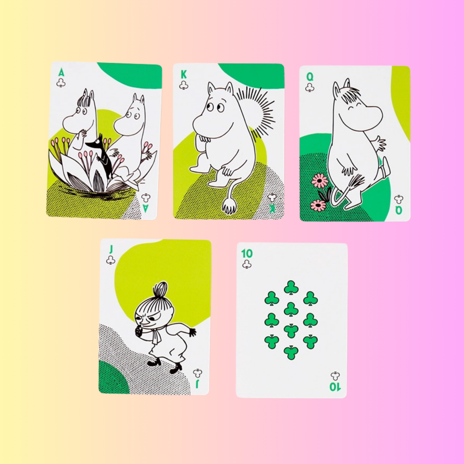 Moomin Standard-Spielkartendeck Kartenspiel