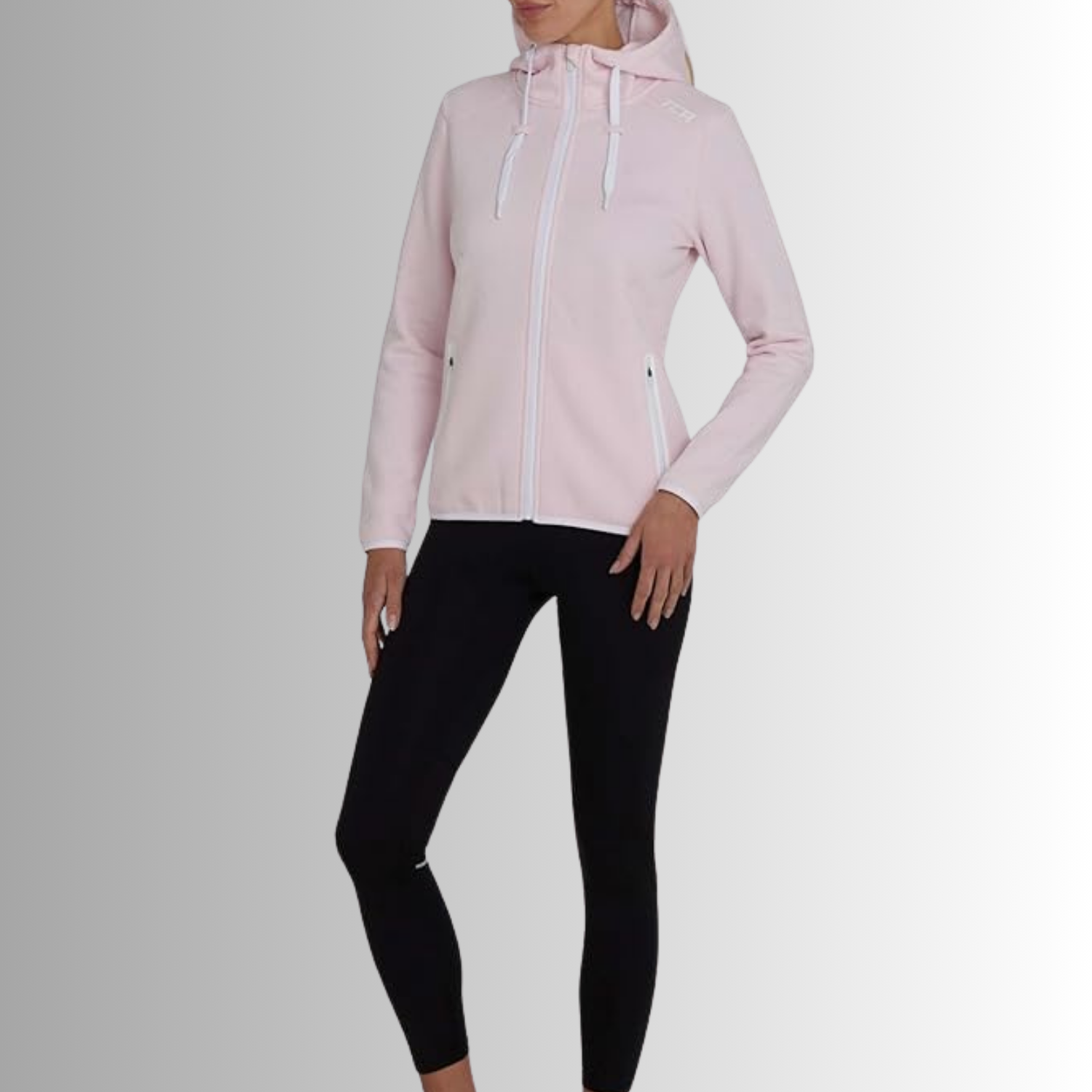 TCA Damen Revolution Hoodie , Sweatjacke mit Kapuze Größe: S
