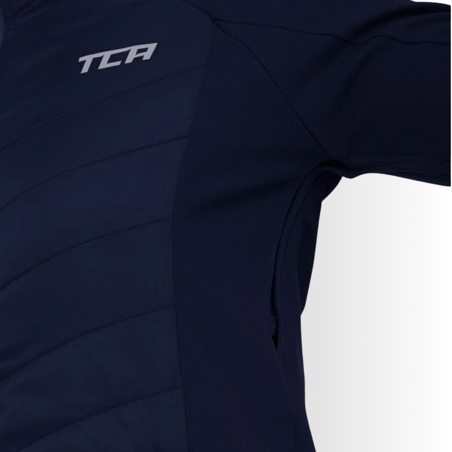 TCA Damen Excel Runner ganzjährige wasserabweisende verstaubare Laufjacke Größe: M, L