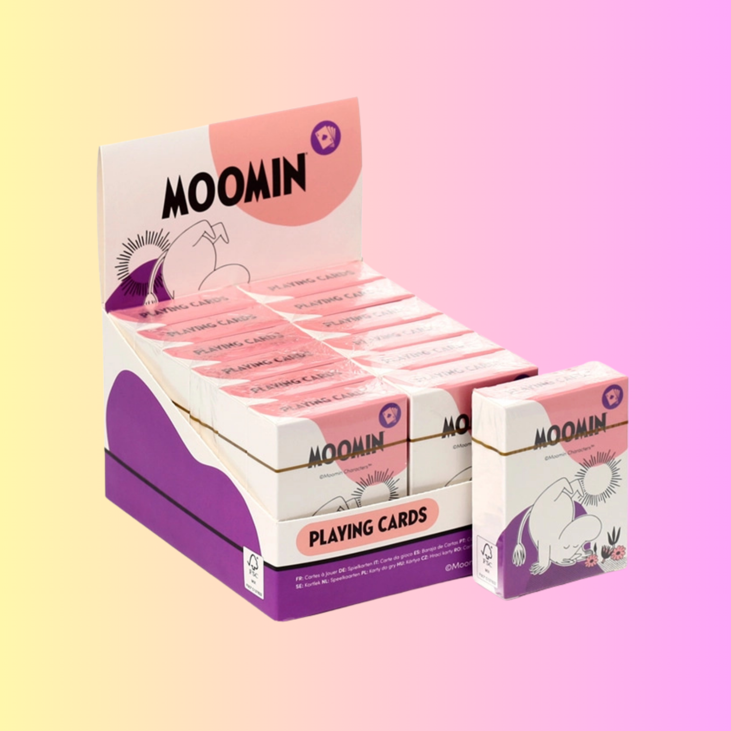 Moomin Standard-Spielkartendeck Kartenspiel