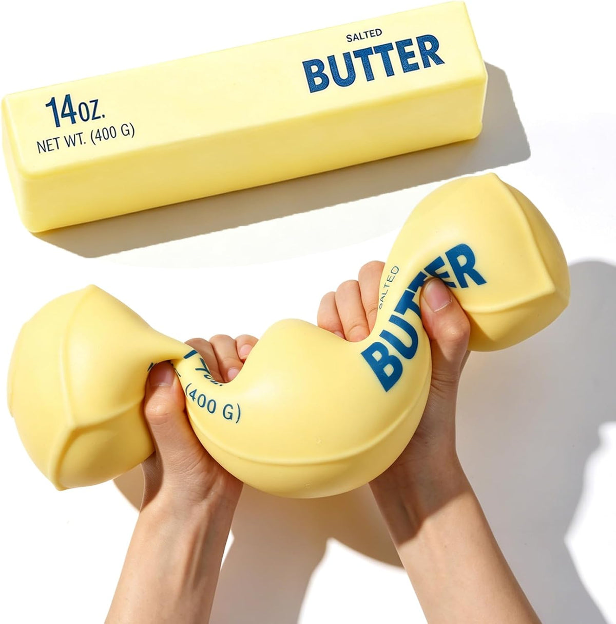 XXL 24cm LANG SQUISHY Quetschbares Elastisches Butter-Stick Fidget-Spielzeug